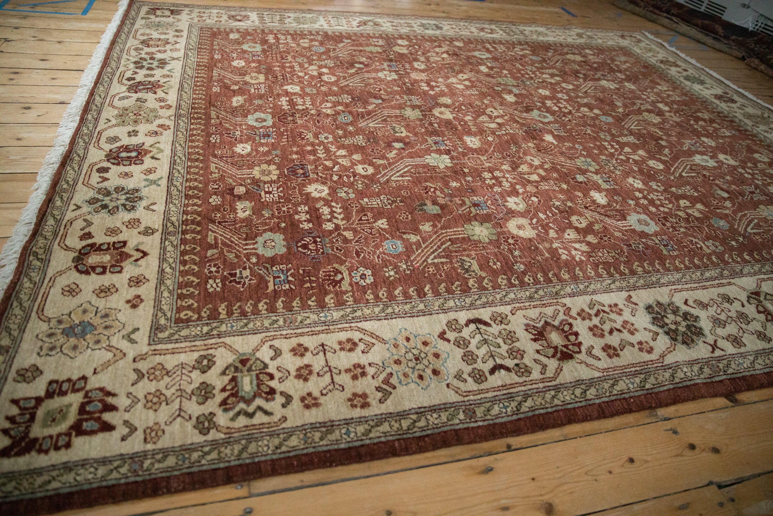 8x10 Vintage Armenian Hamadan Design Carpet - Image 5