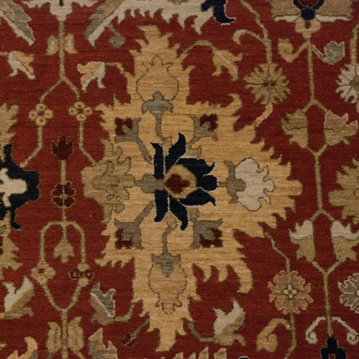8x10 Vintage Armenian Sultanabad Design Carpet - Image 5