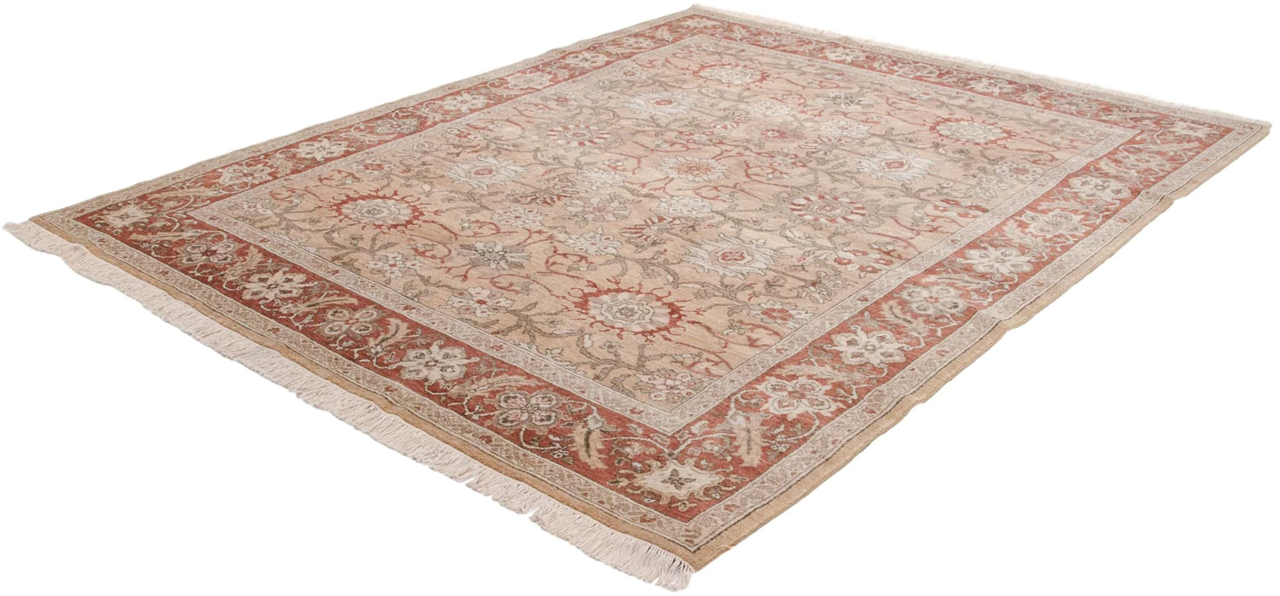 8x10 Vintage Armenian Sultanabad Design Carpet - Image 10