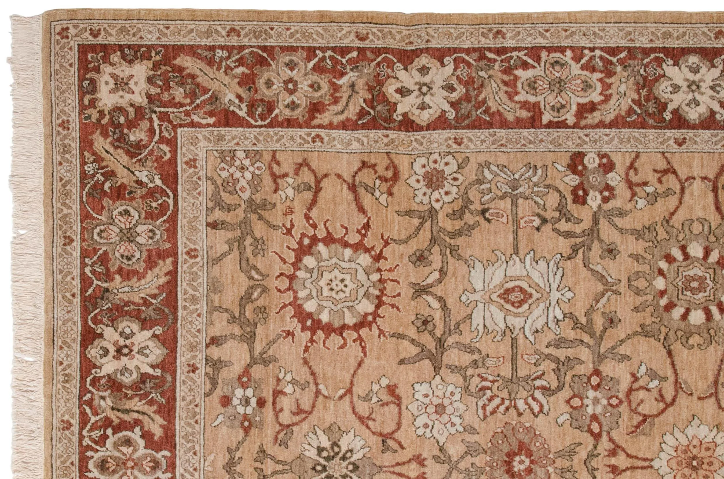 8x10 Vintage Armenian Sultanabad Design Carpet - Image 5