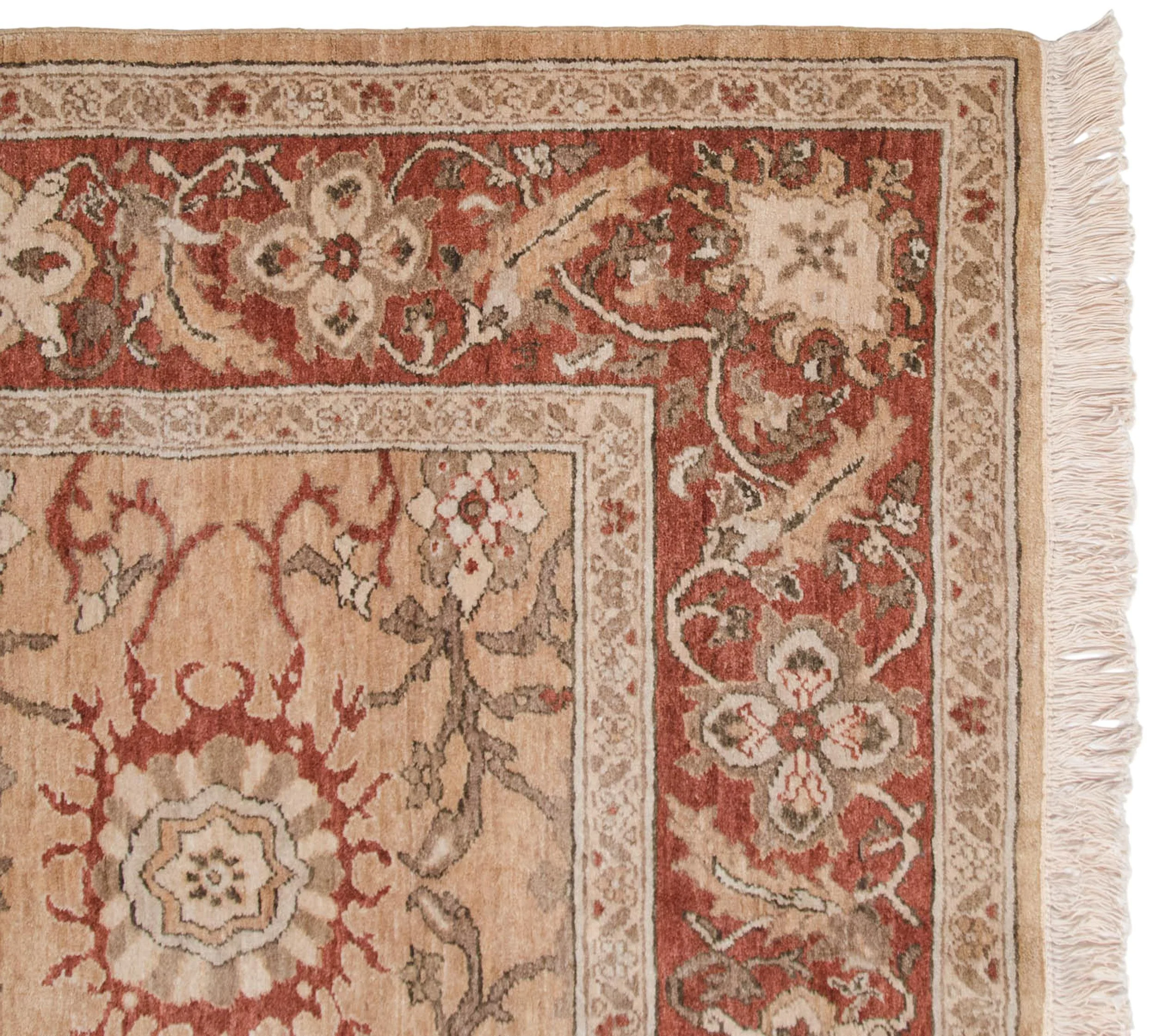 8x10 Vintage Armenian Sultanabad Design Carpet - Image 6