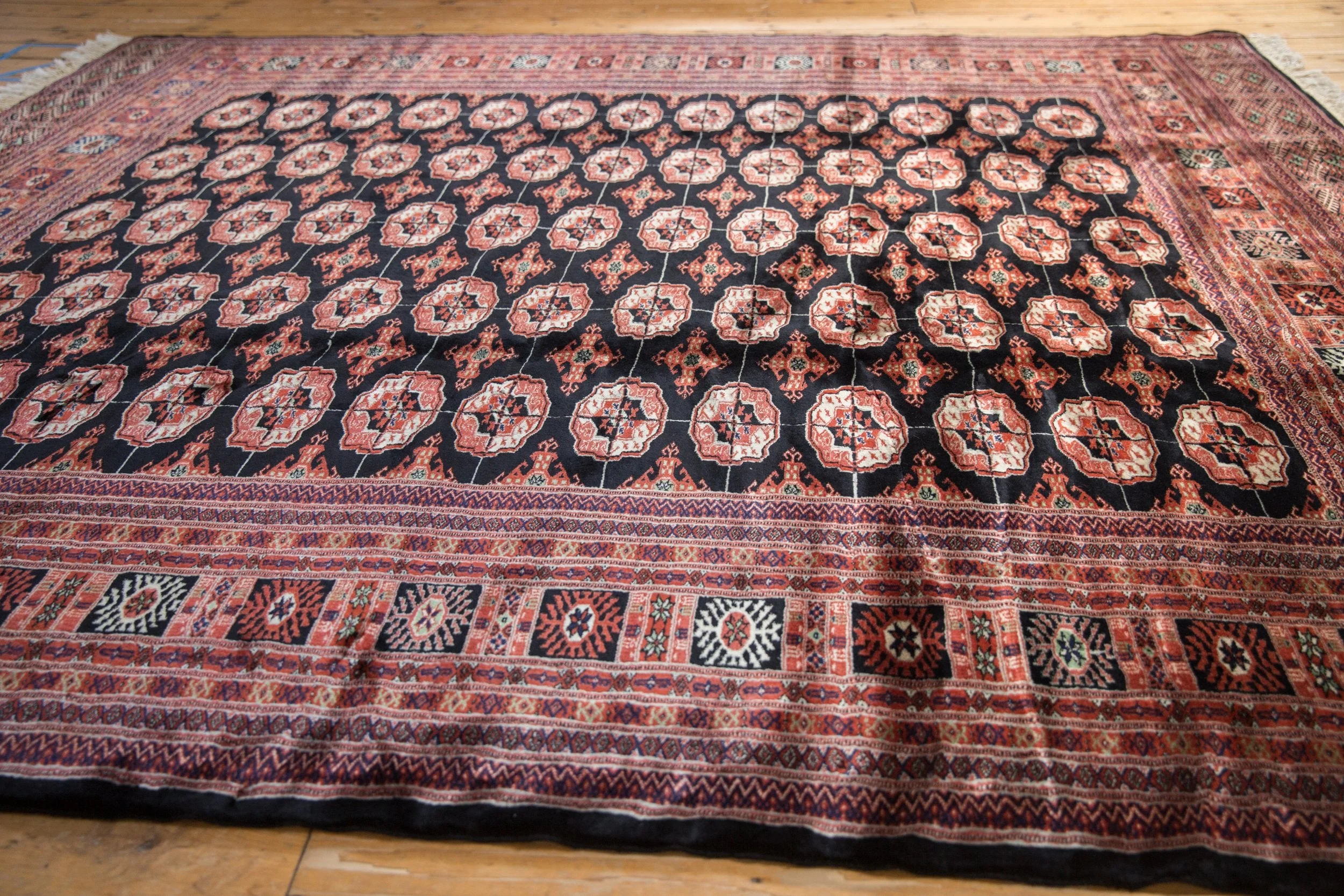 8x10 Vintage Fine Bokhara Carpet - Image 4