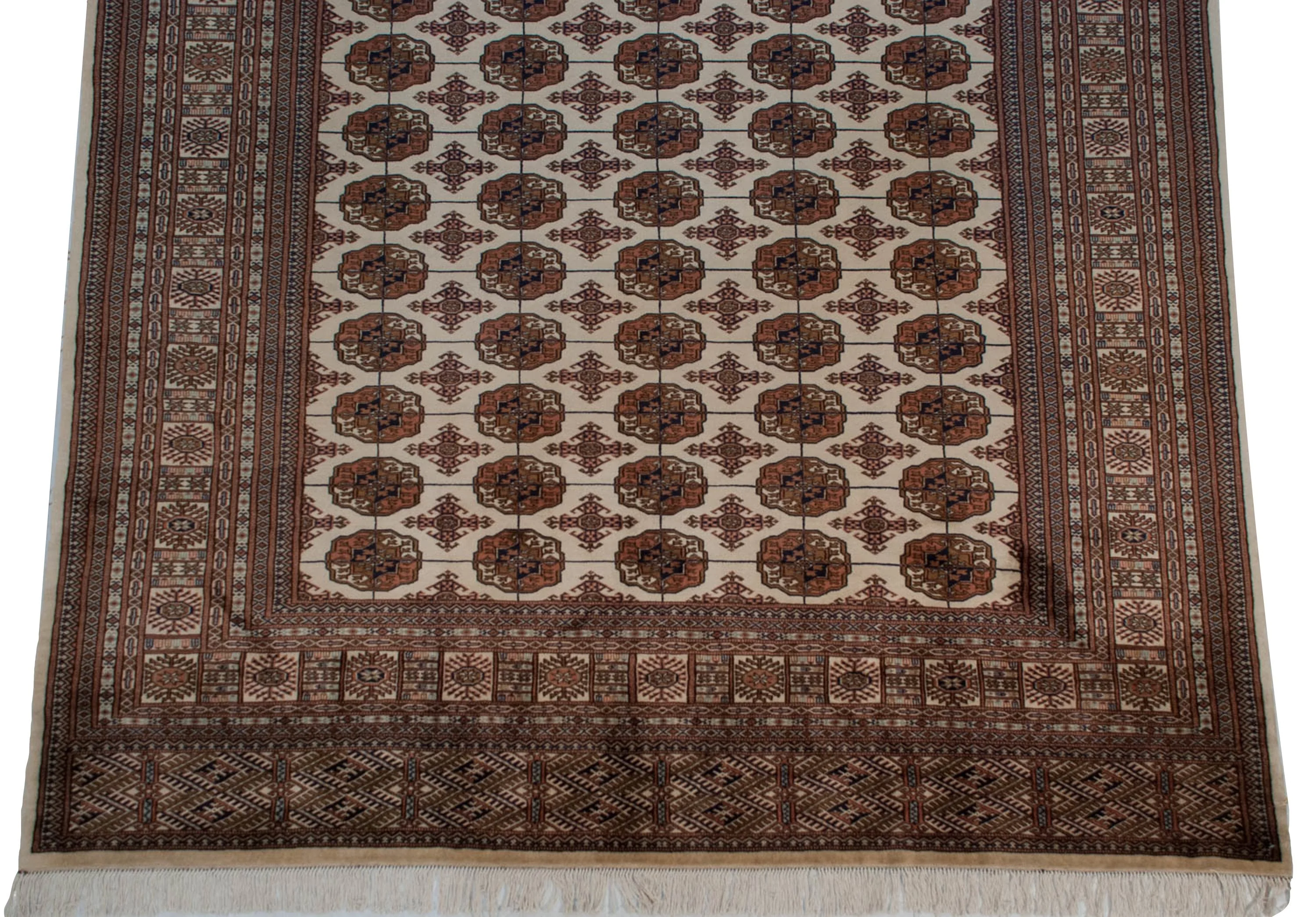 8x10 Vintage Fine Bokhara Carpet - Image 5