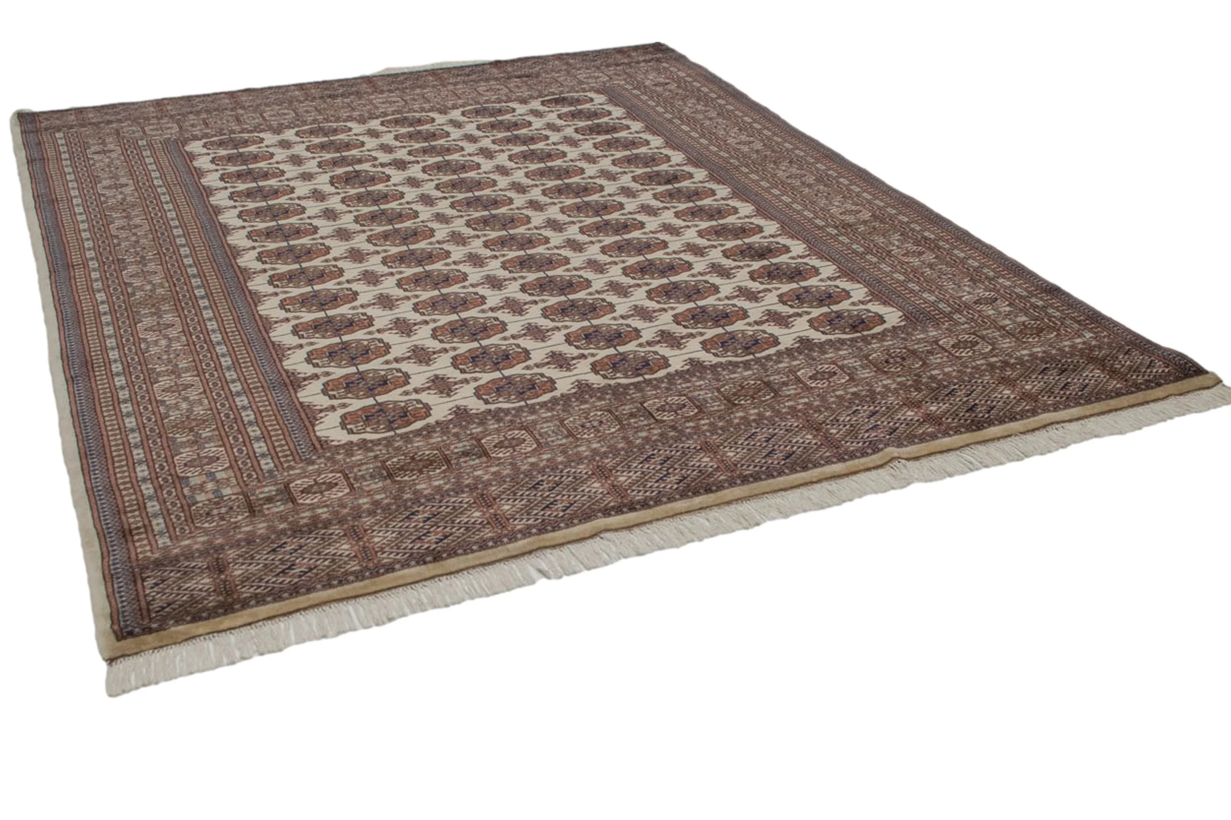 8x10 Vintage Fine Bokhara Carpet - Image 2