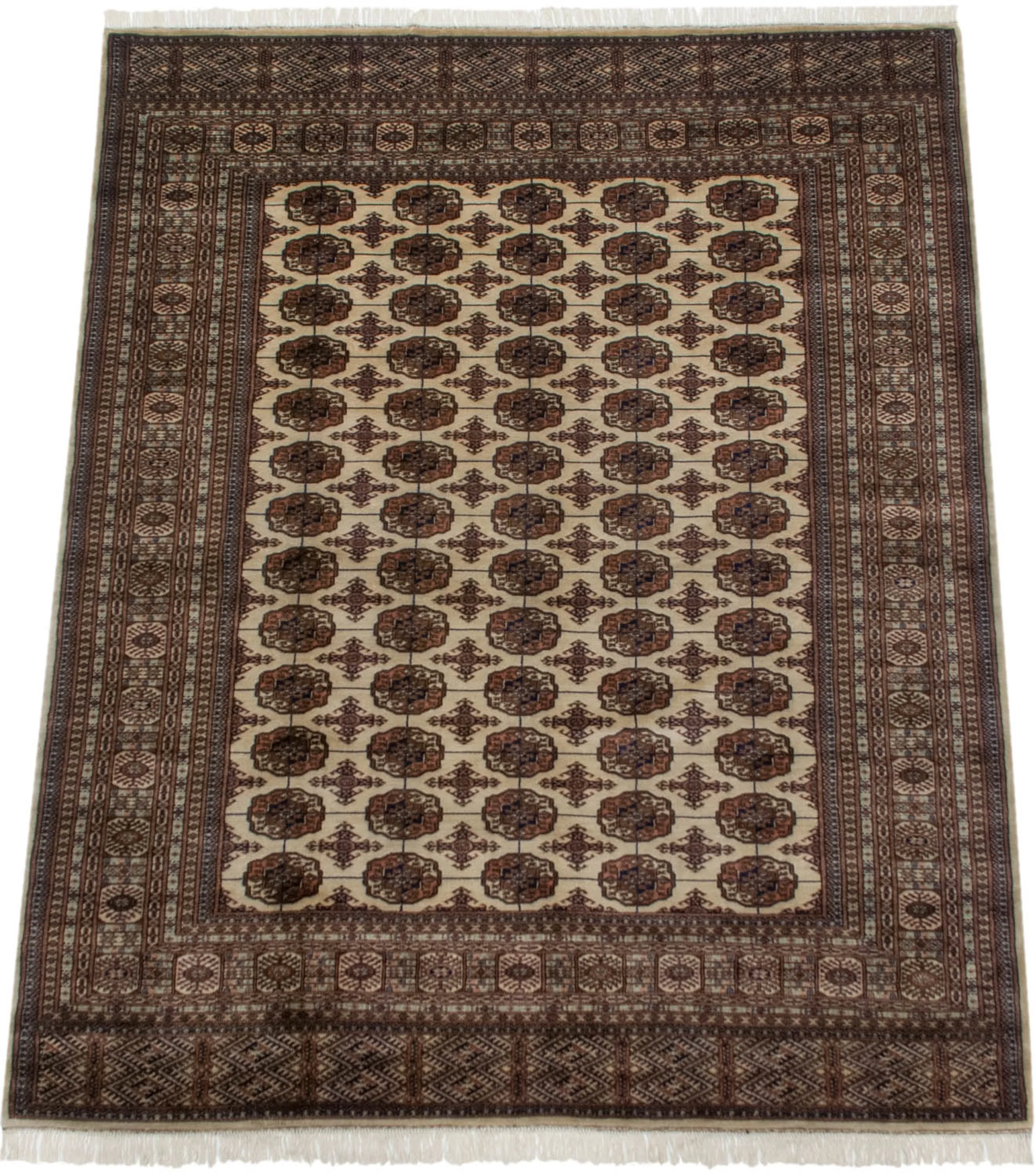 8x10 Vintage Fine Bokhara Carpet - Image 5
