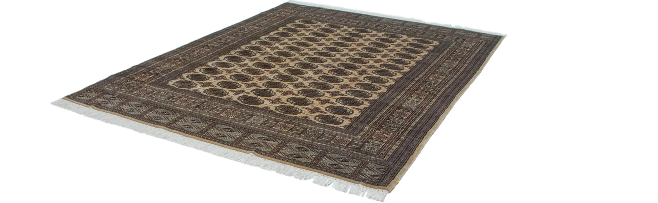 8x10 Vintage Fine Bokhara Carpet - Image 4