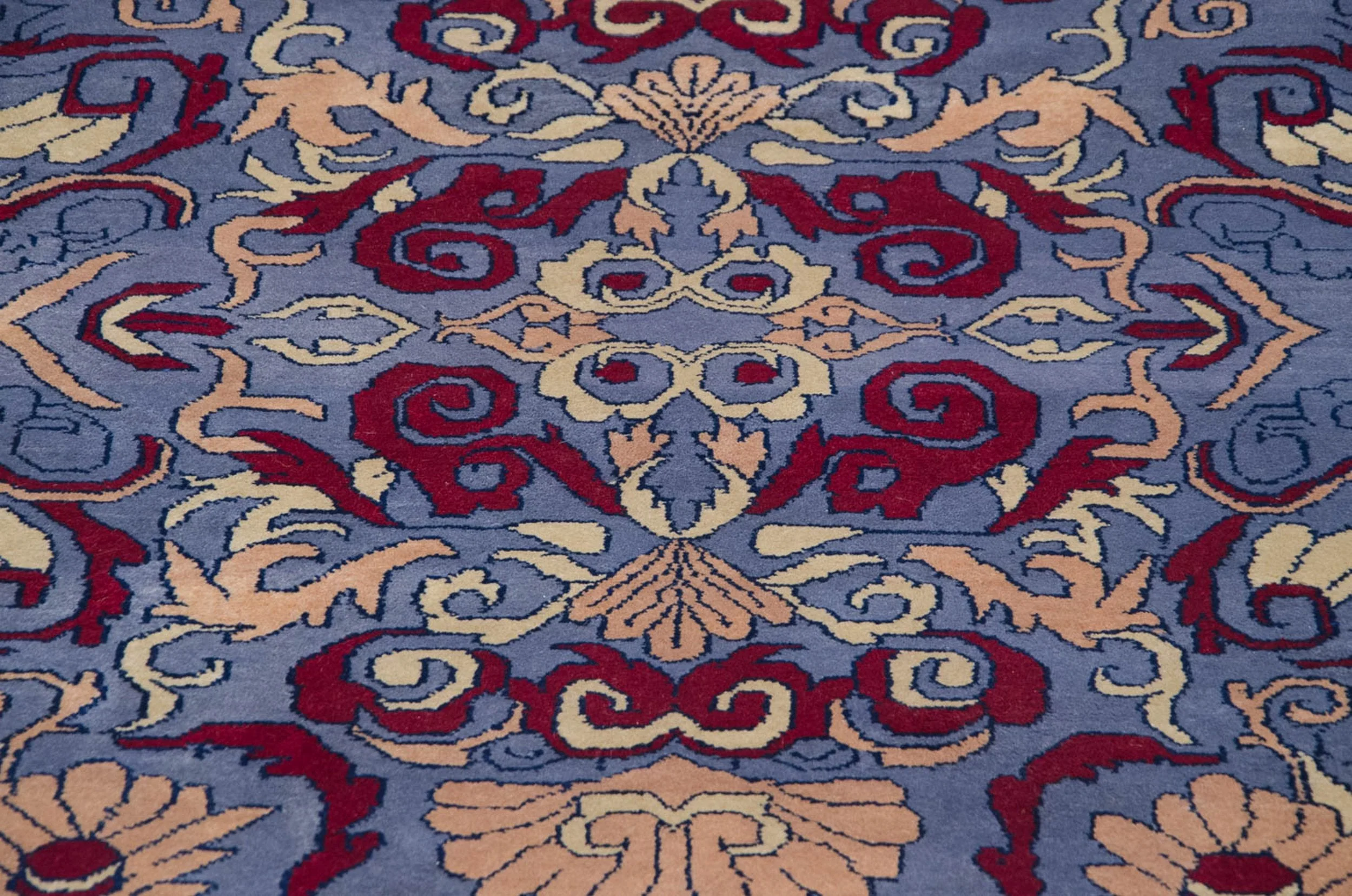 8x10 Vintage Indian Arts And Crafts Design Carpet - Image 7