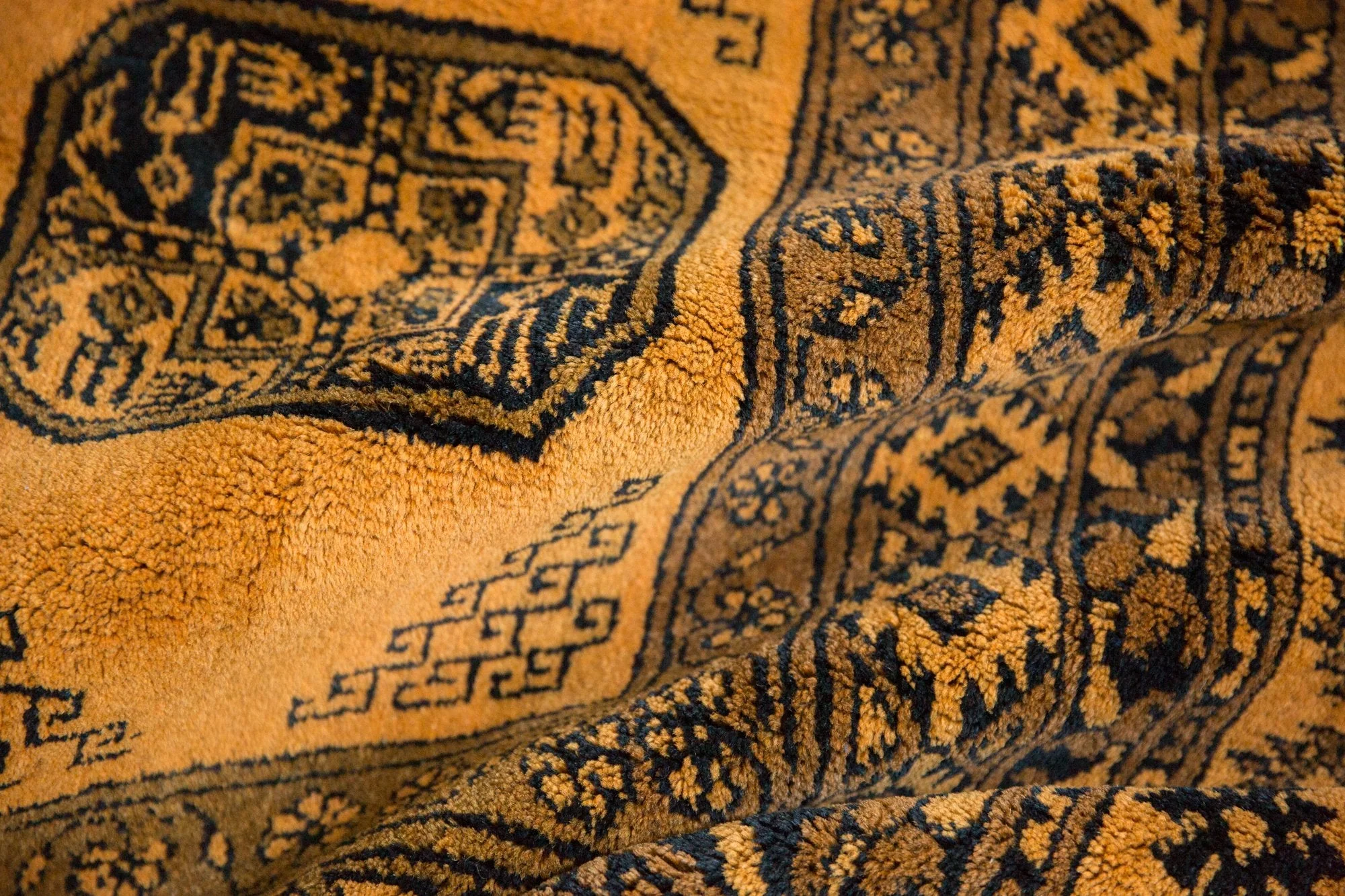 8x11.5 Vintage Daulatabad Carpet - Image 6