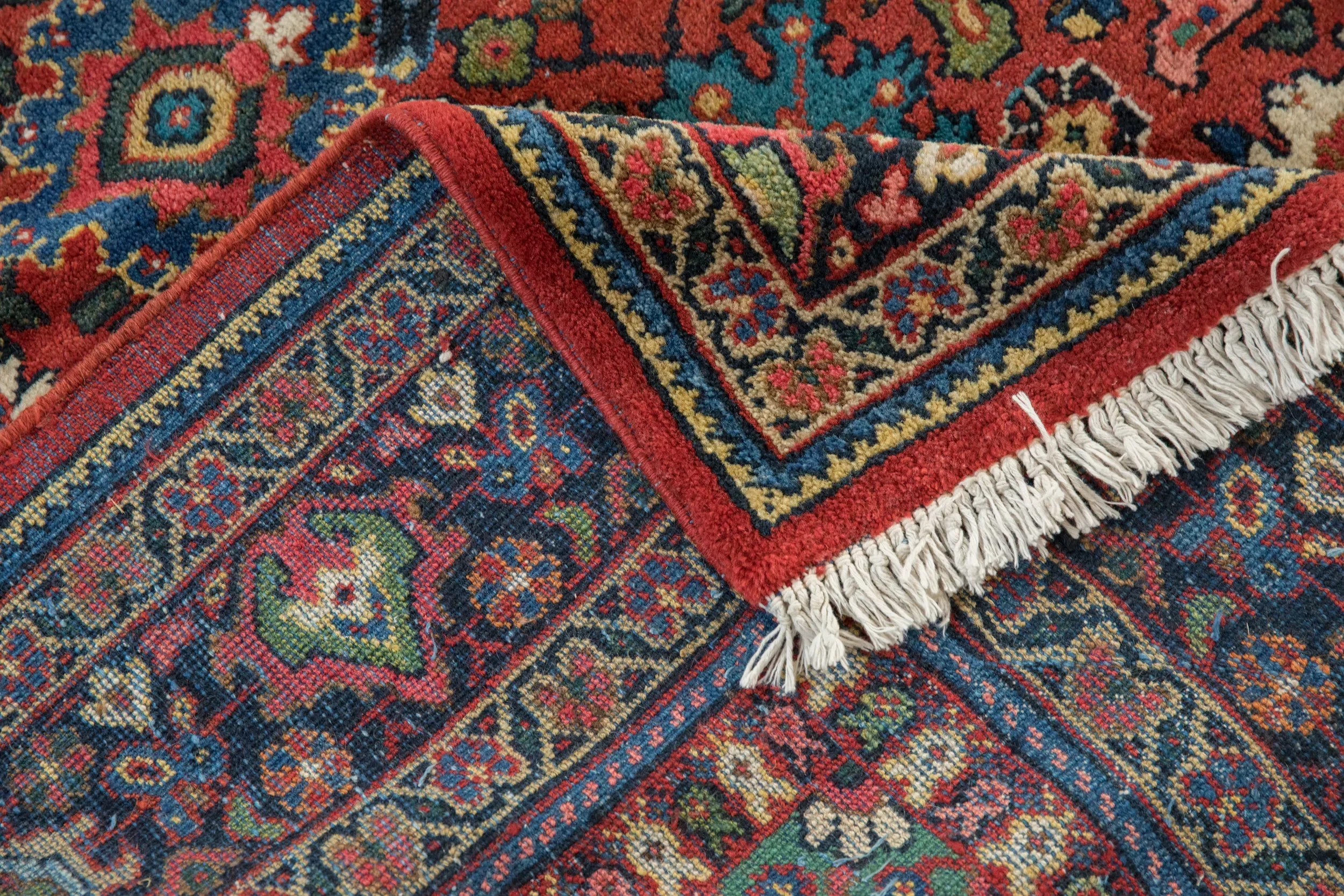 8x11.5 Vintage Mahal Carpet - Image 10