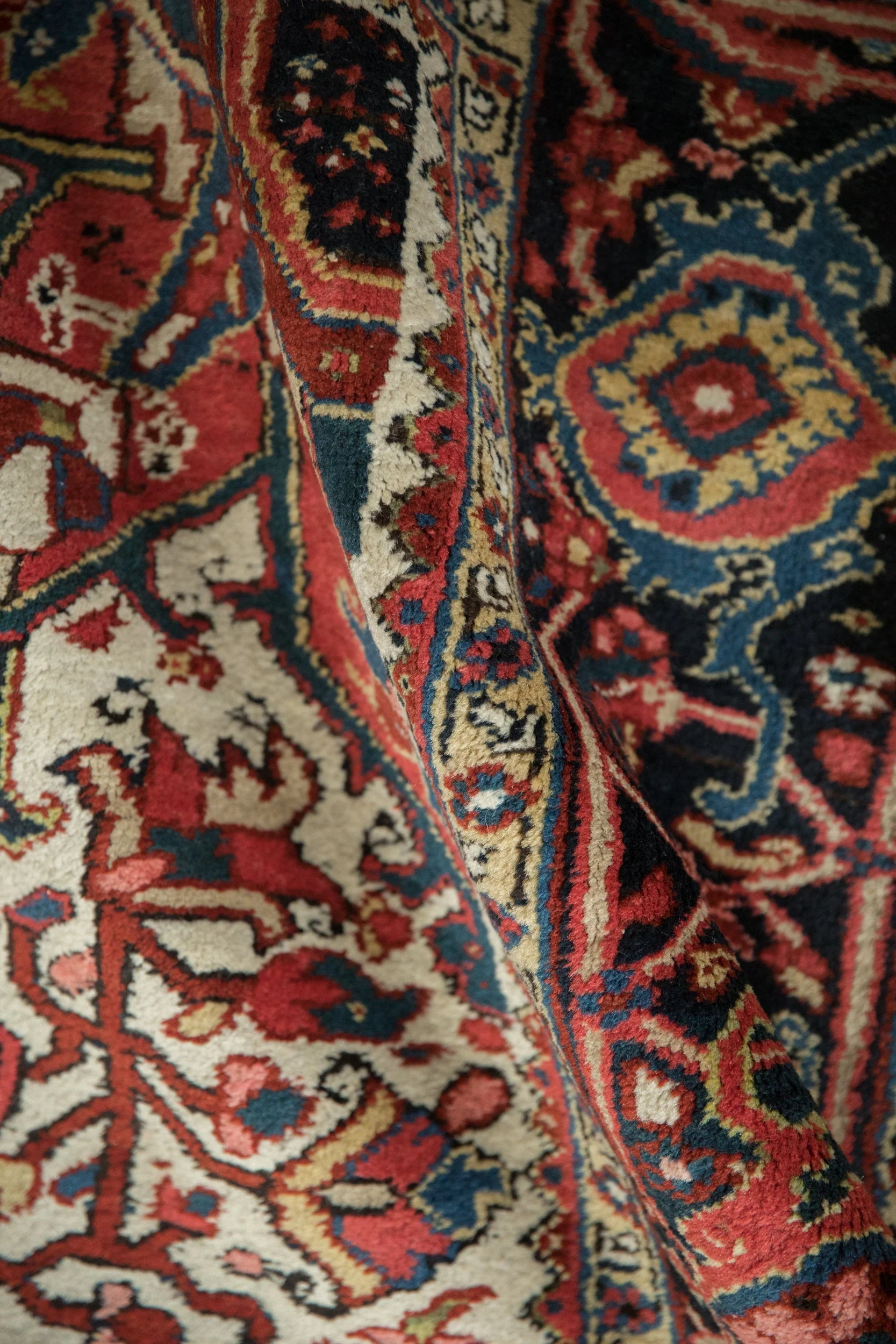 8x11 Vintage Ahar Carpet - Image 11