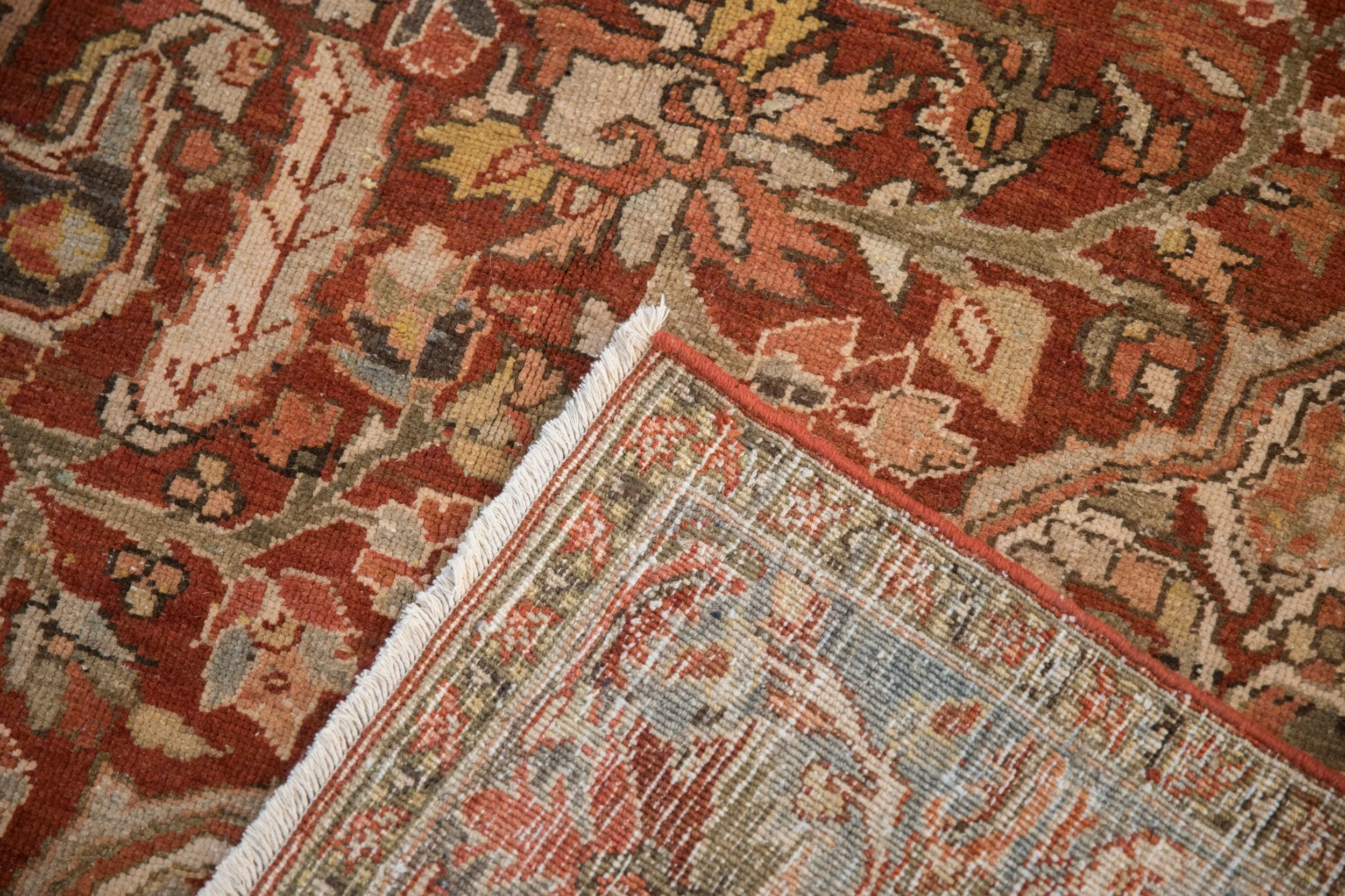 8x11 Vintage Distressed Ahar Carpet - Image 13
