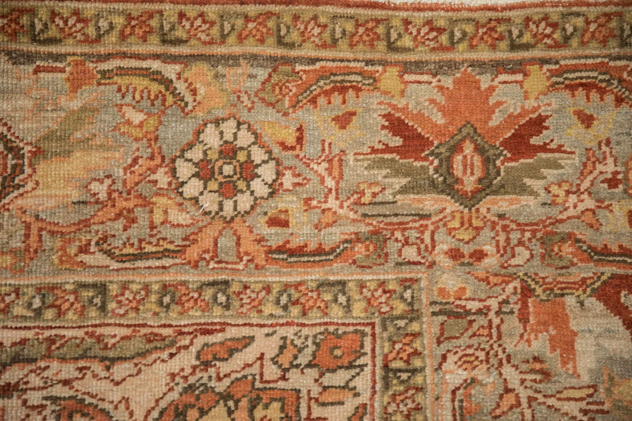 8x11 Vintage Distressed Ahar Carpet - Image 3