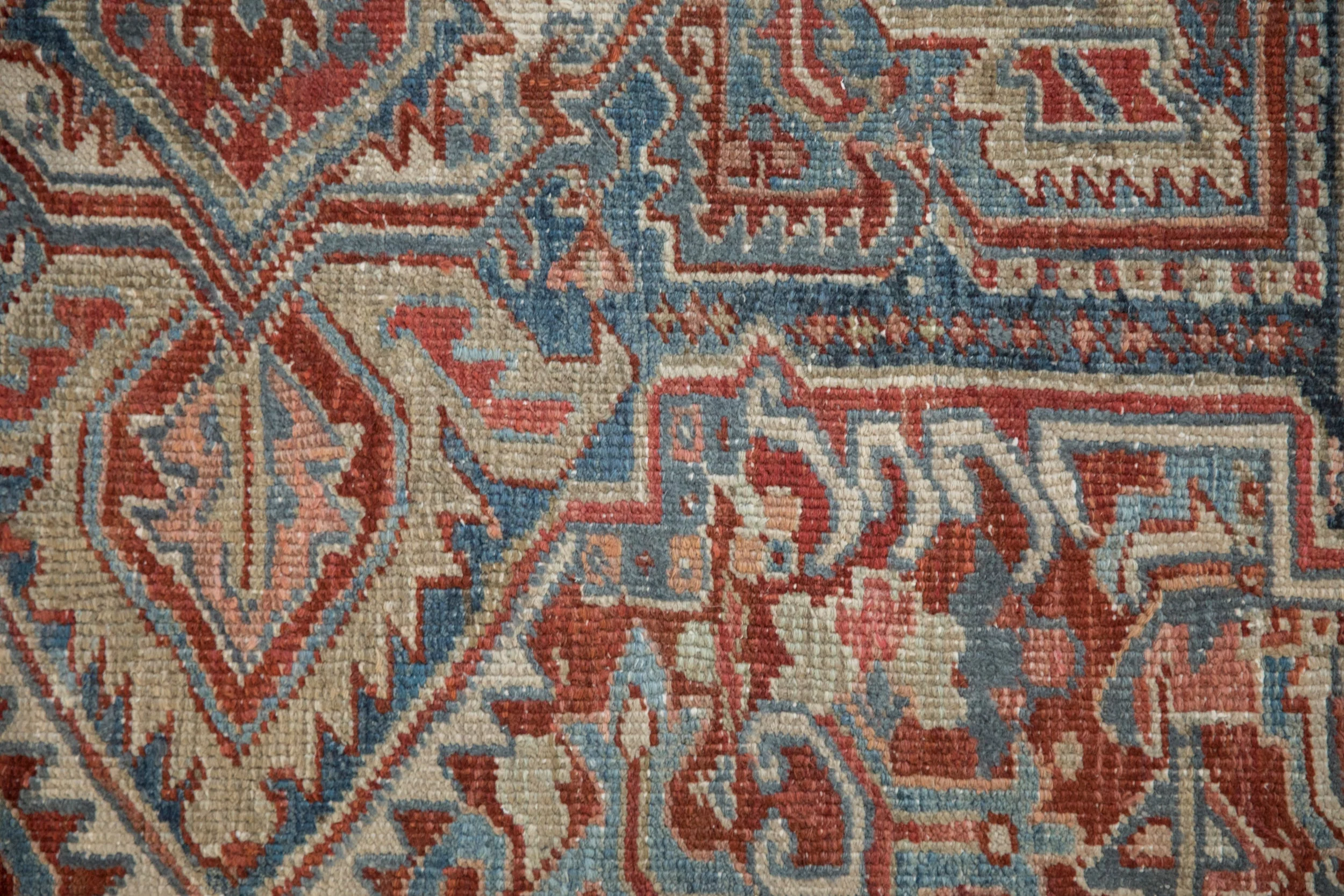 8x11 Vintage Distressed Heriz Carpet - Image 3