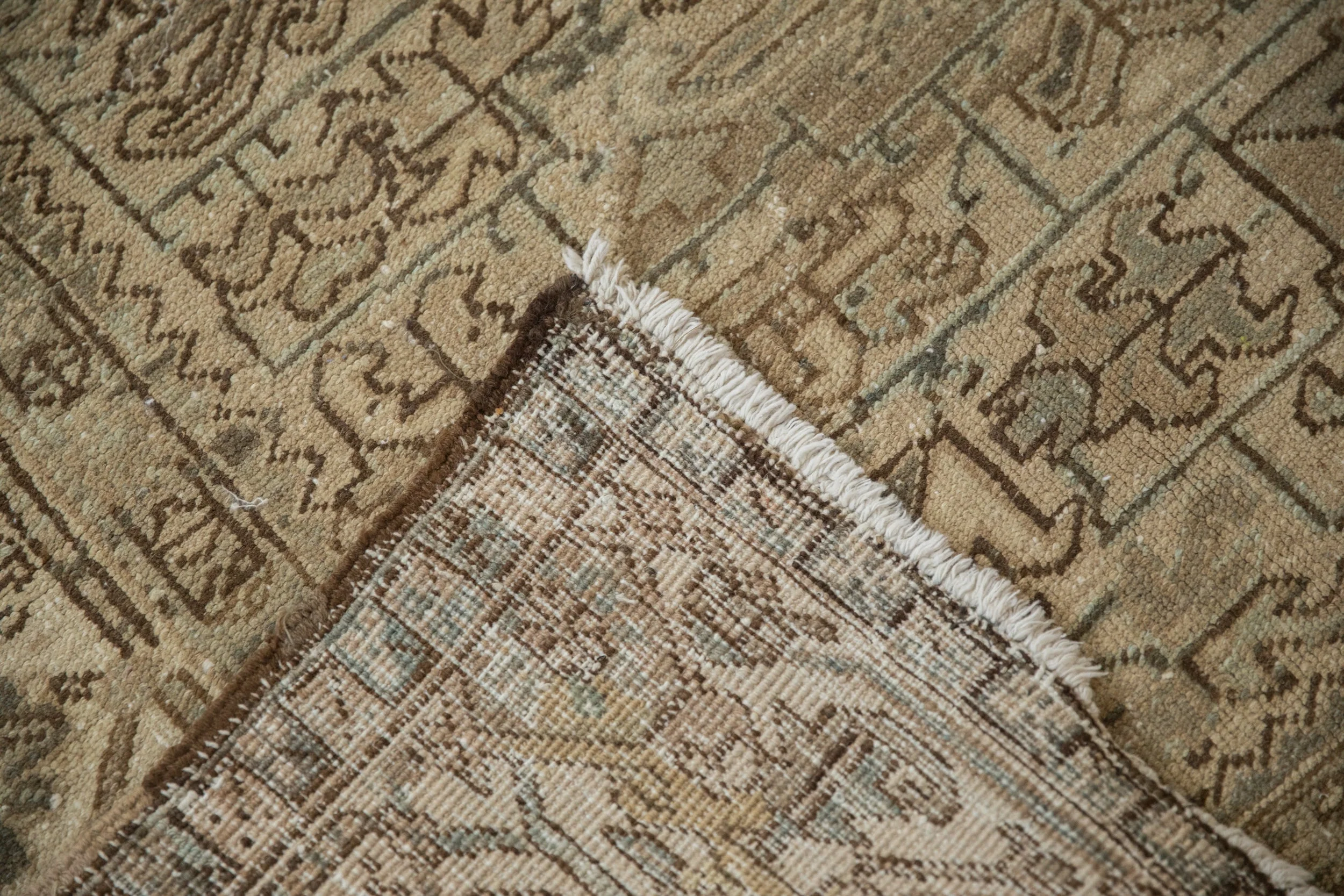8x11 Vintage Distressed Mehrivan Carpet - Image 10