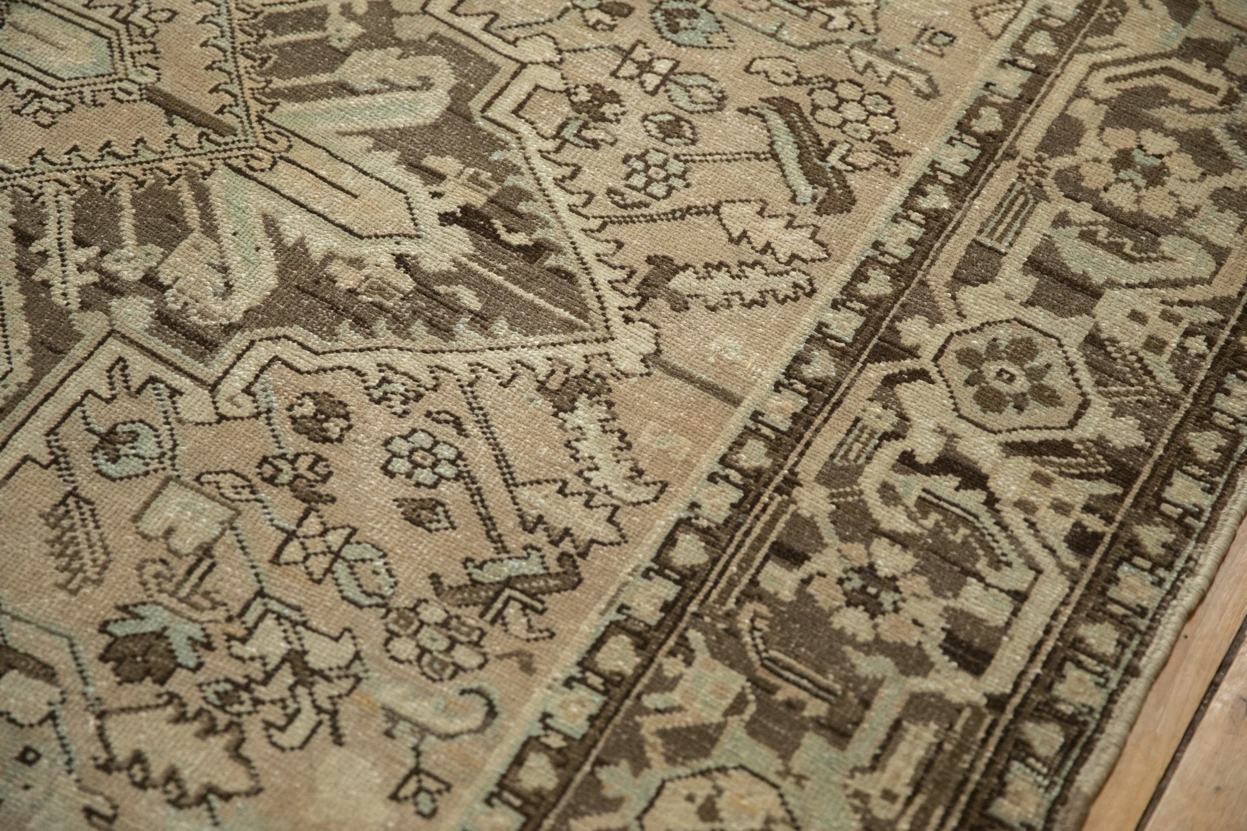 8x11 Vintage Distressed Mehrivan Carpet - Image 12