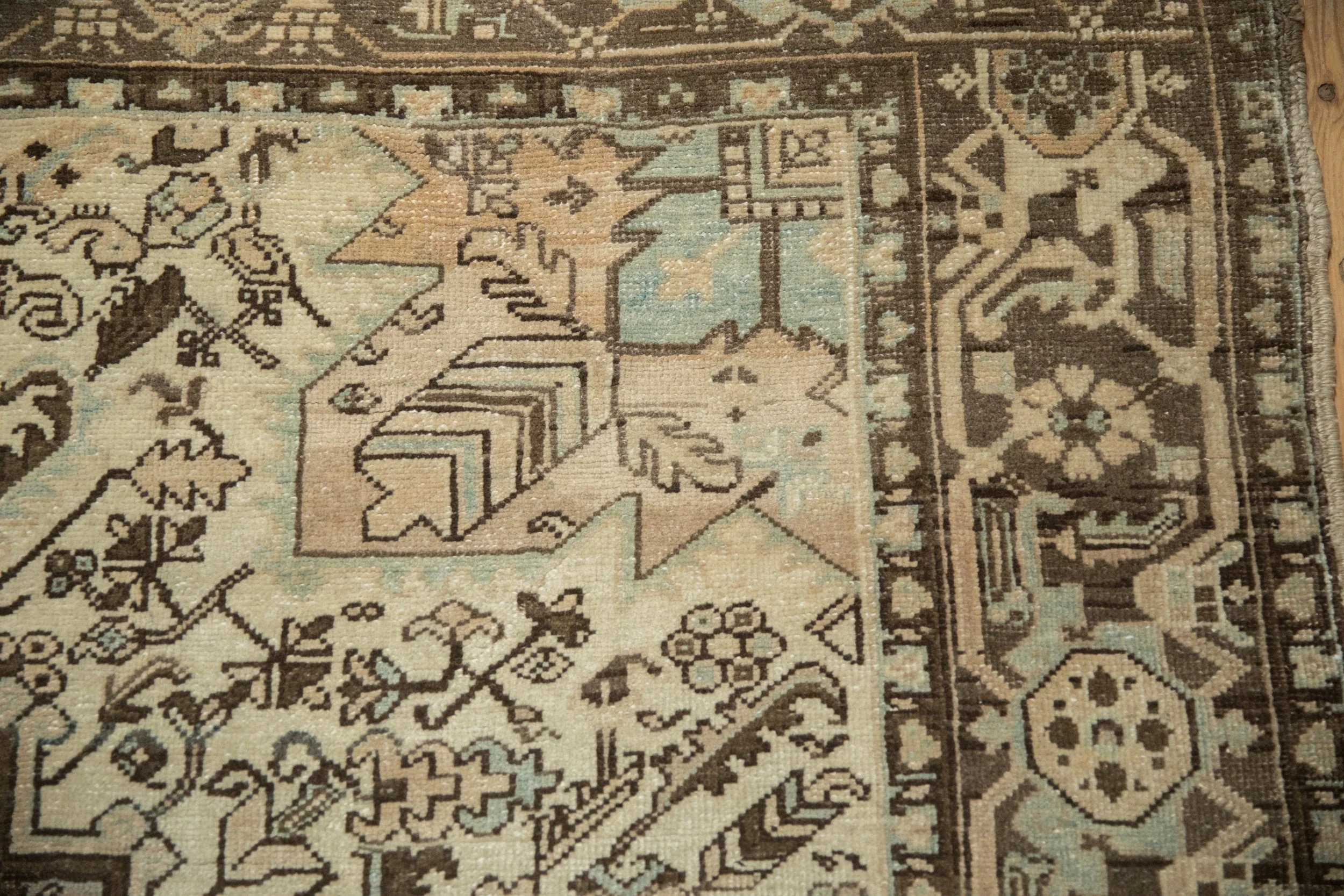 8x11 Vintage Distressed Mehrivan Carpet - Image 13