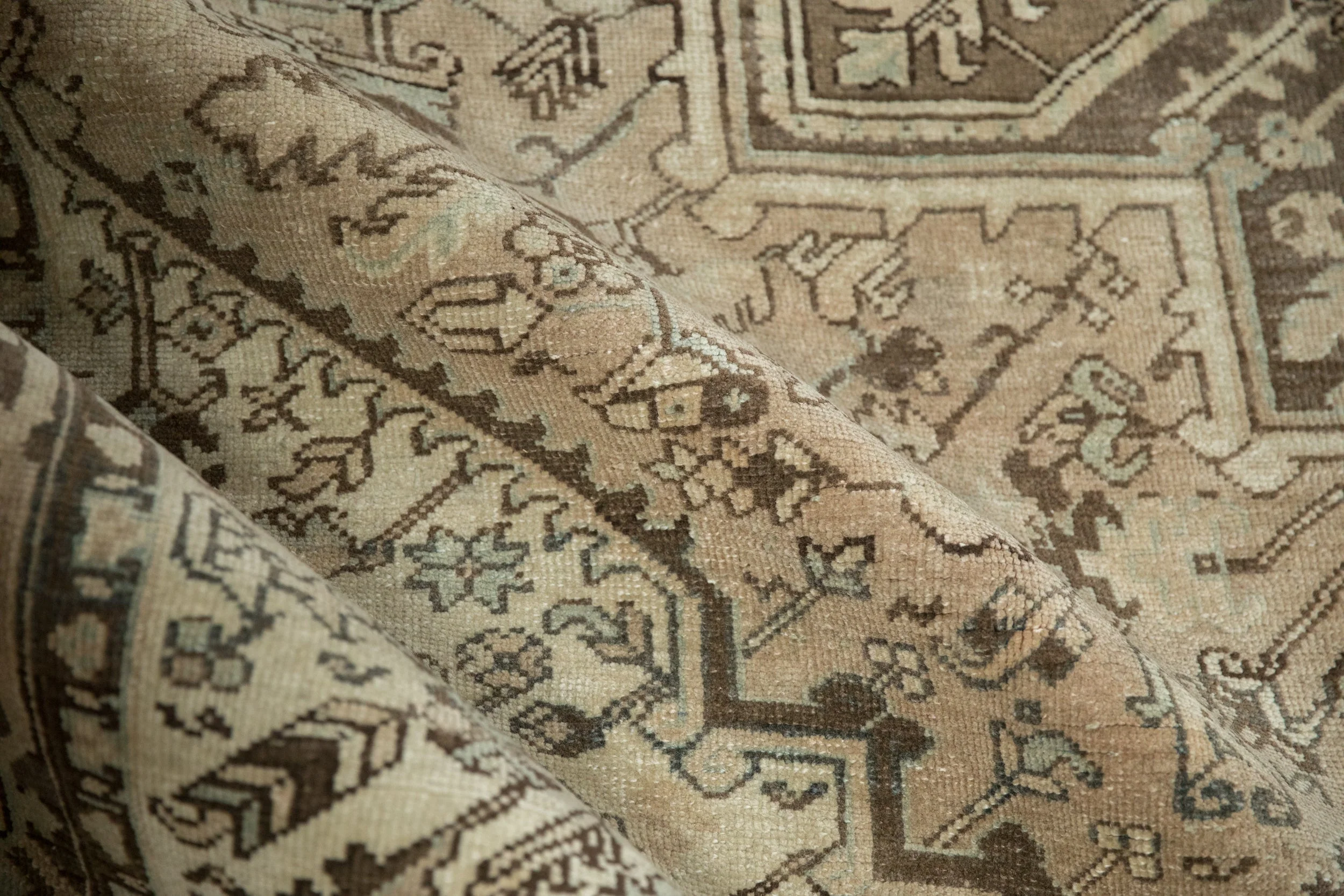 8x11 Vintage Distressed Mehrivan Carpet - Image 14