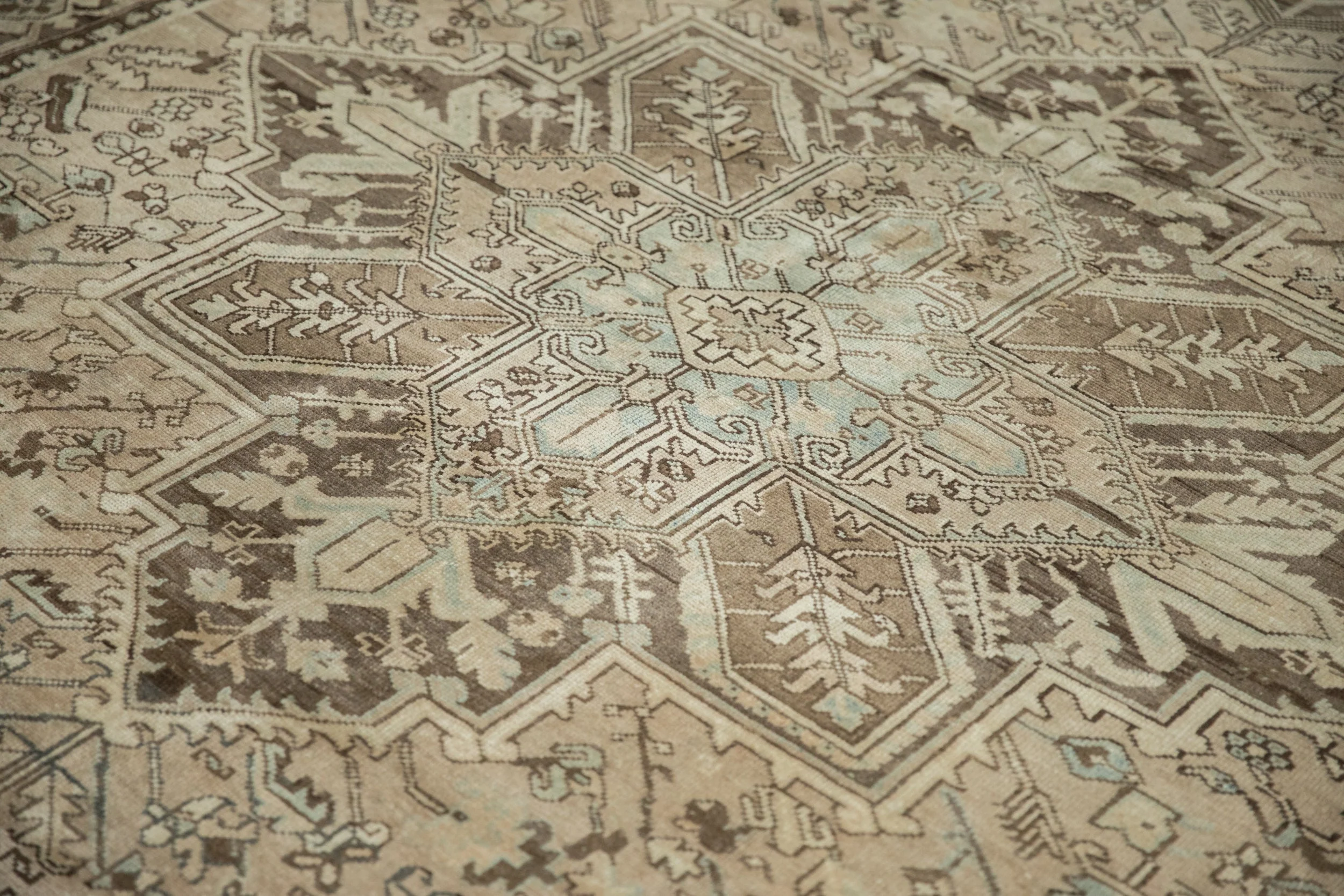 8x11 Vintage Distressed Mehrivan Carpet - Image 6
