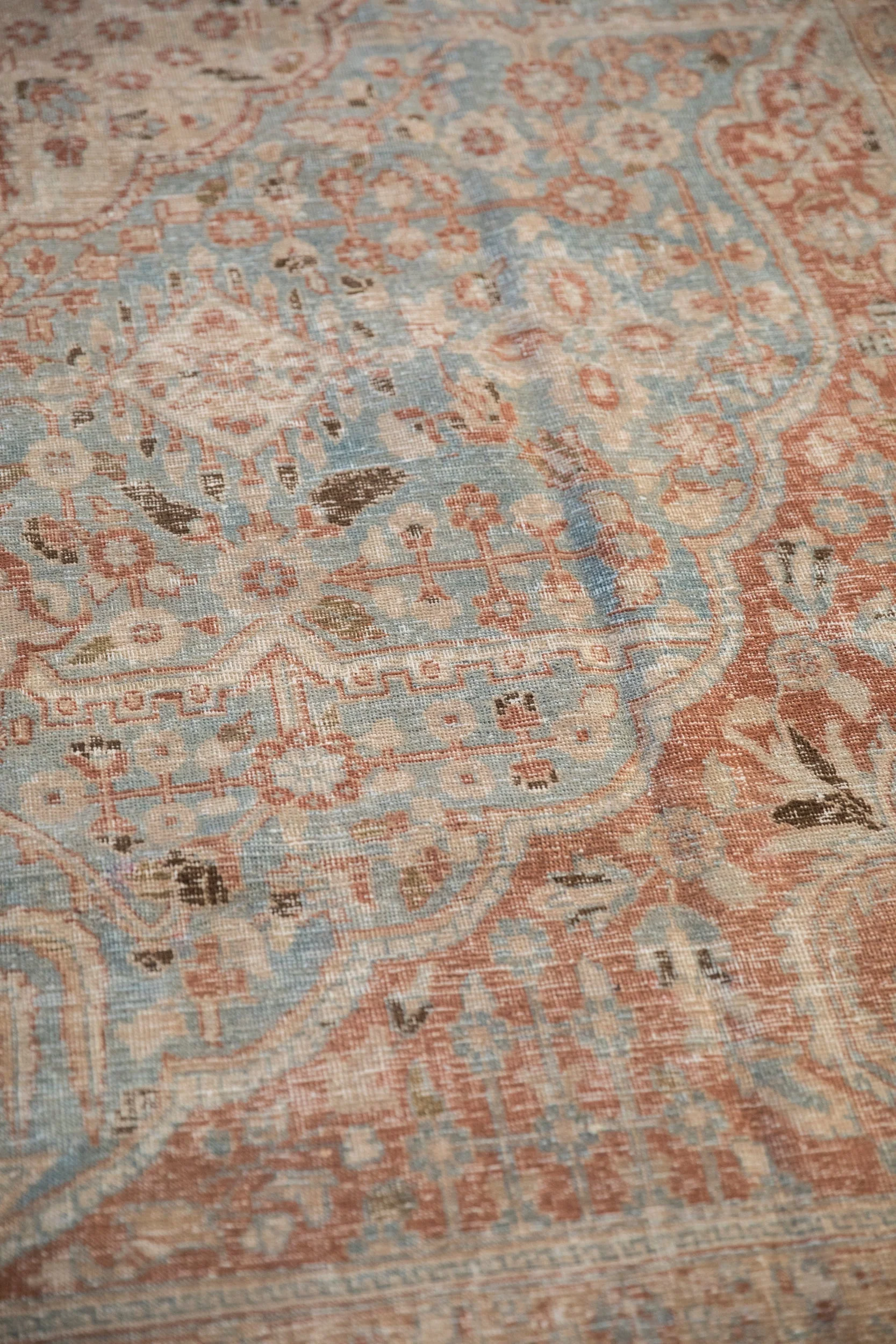 8x11 Vintage Distressed Tabriz Carpet - Image 10