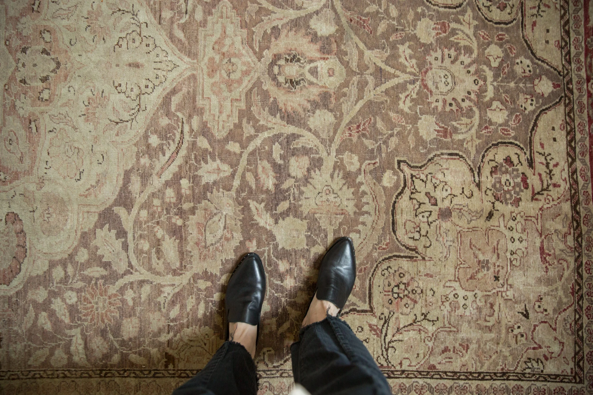 8x12 Vintage Distressed Kayseri Carpet - Image 2