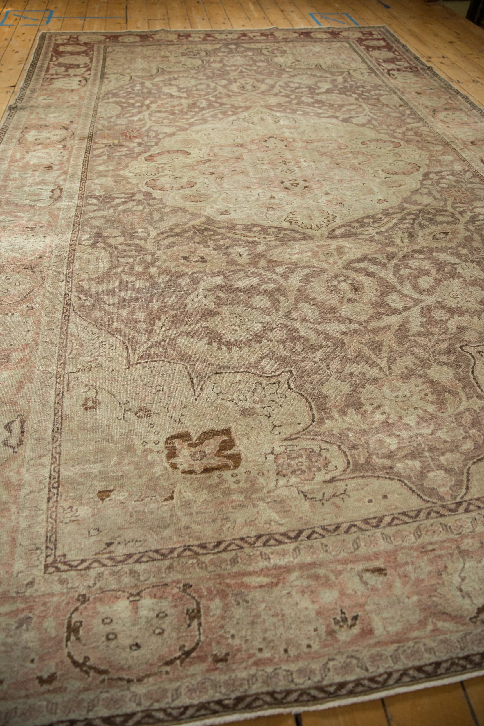 8x12 Vintage Distressed Kayseri Carpet - Image 7