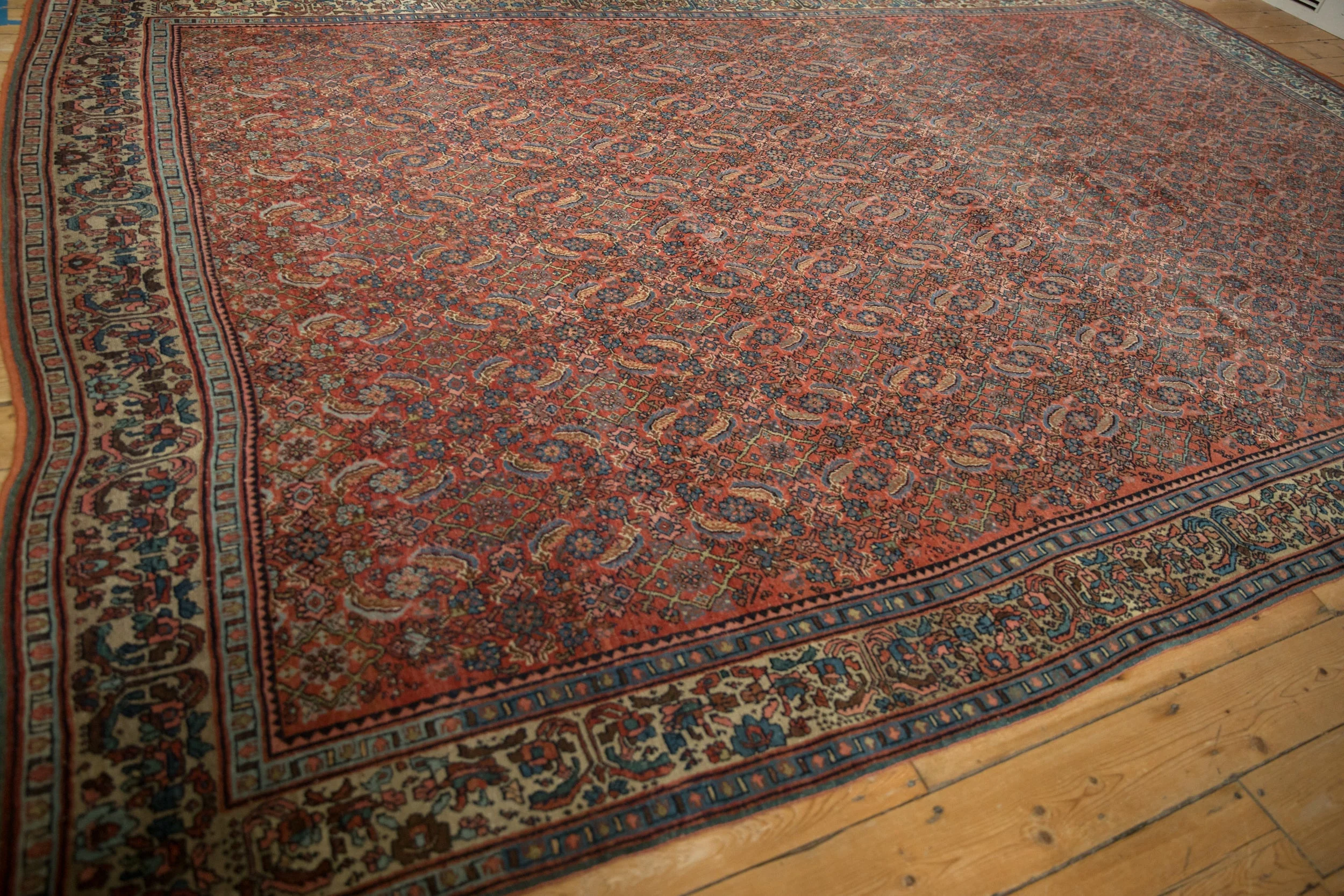 8x13 Vintage Fine Bijar Carpet - Image 6