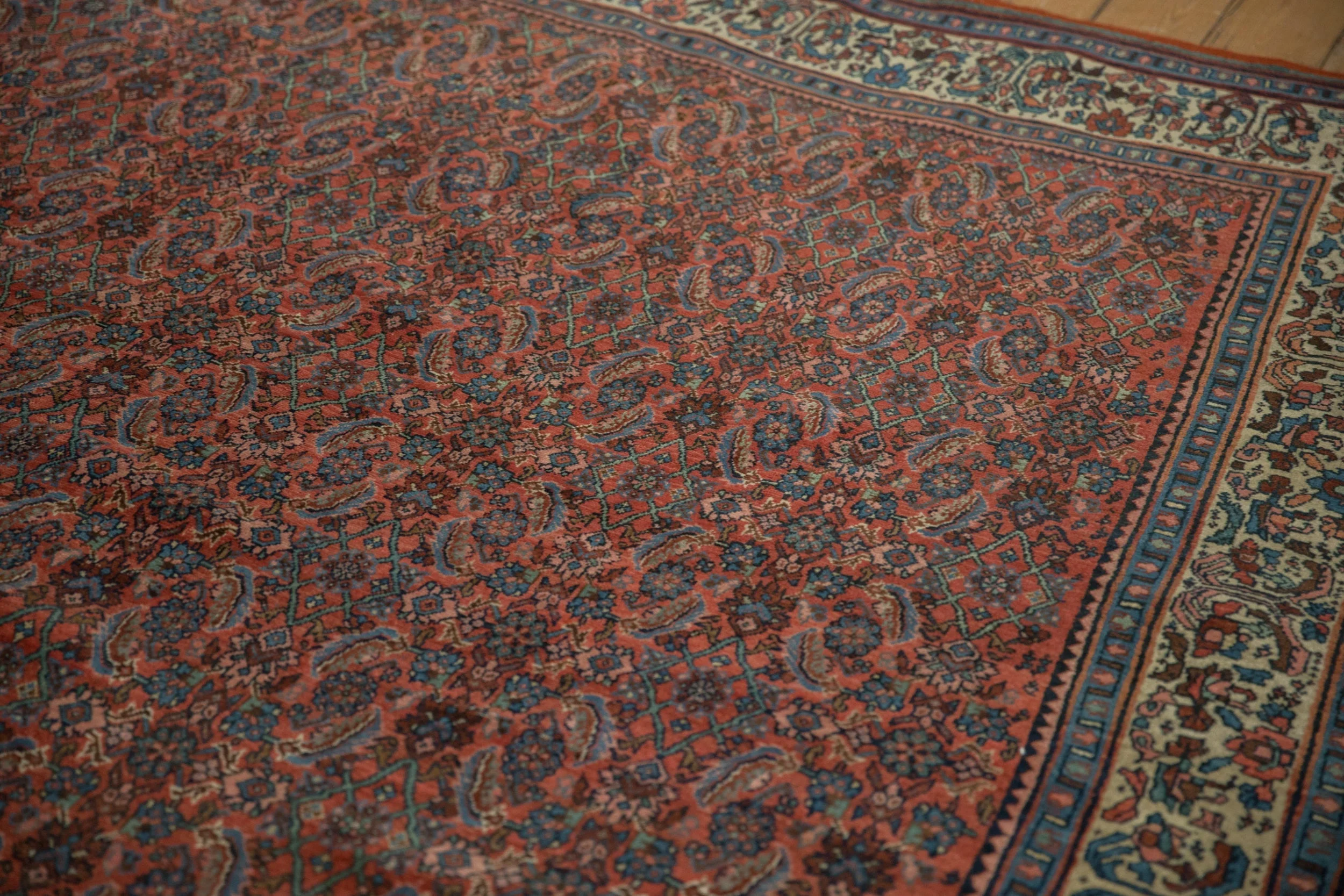 8x13 Vintage Fine Bijar Carpet - Image 7