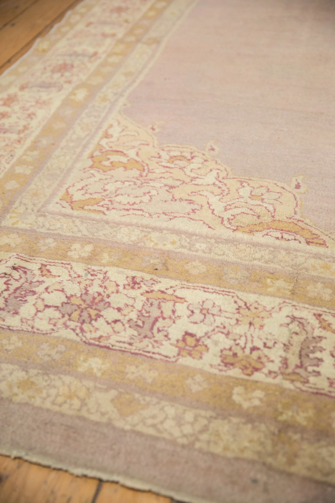 8x15 Antique Agra Carpet - Image 10