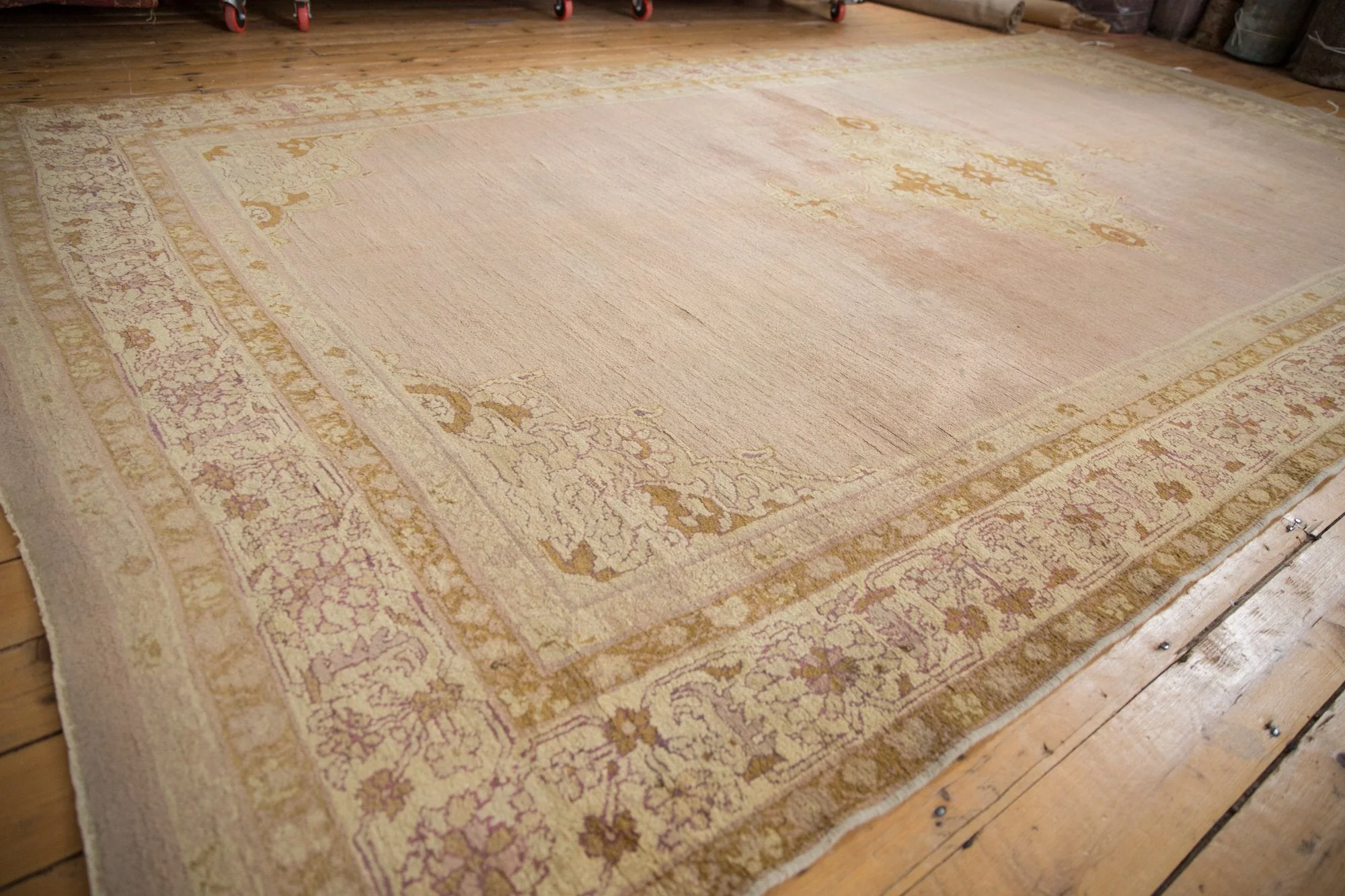 8x15 Antique Agra Carpet - Image 3