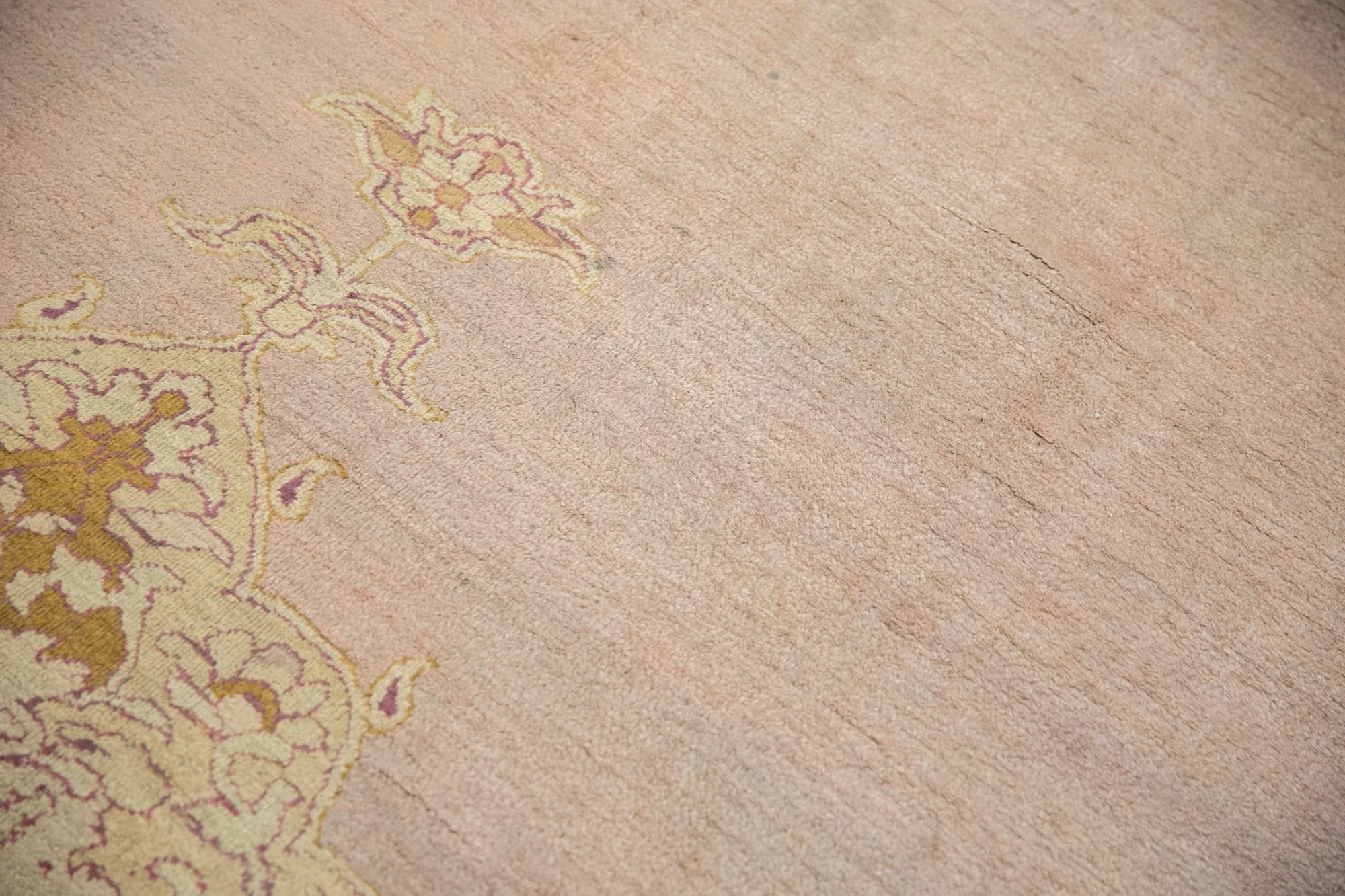 8x15 Antique Agra Carpet - Image 5