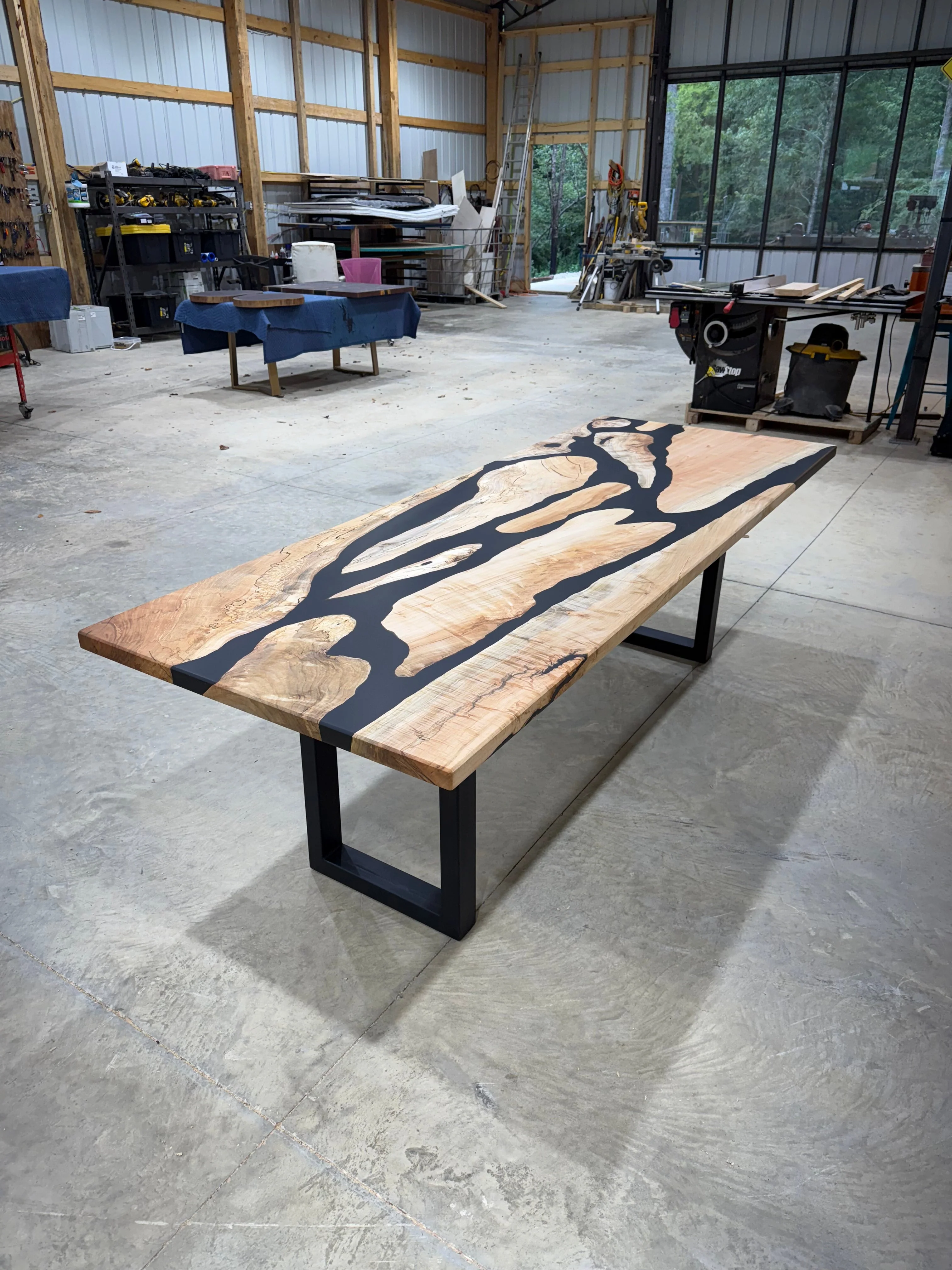 8x3 Maple River Table - Image 2