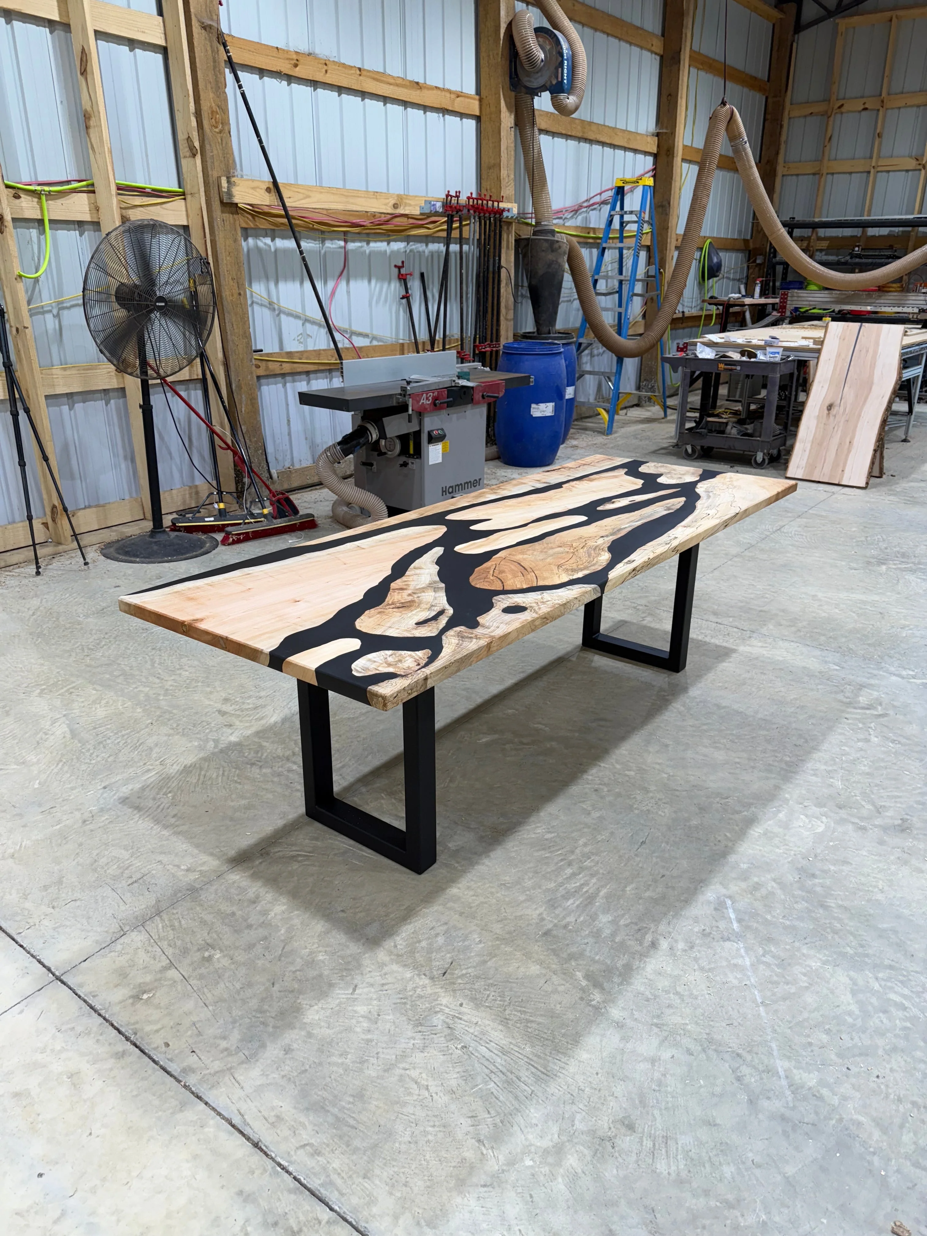 8x3 Maple River Table - Image 3