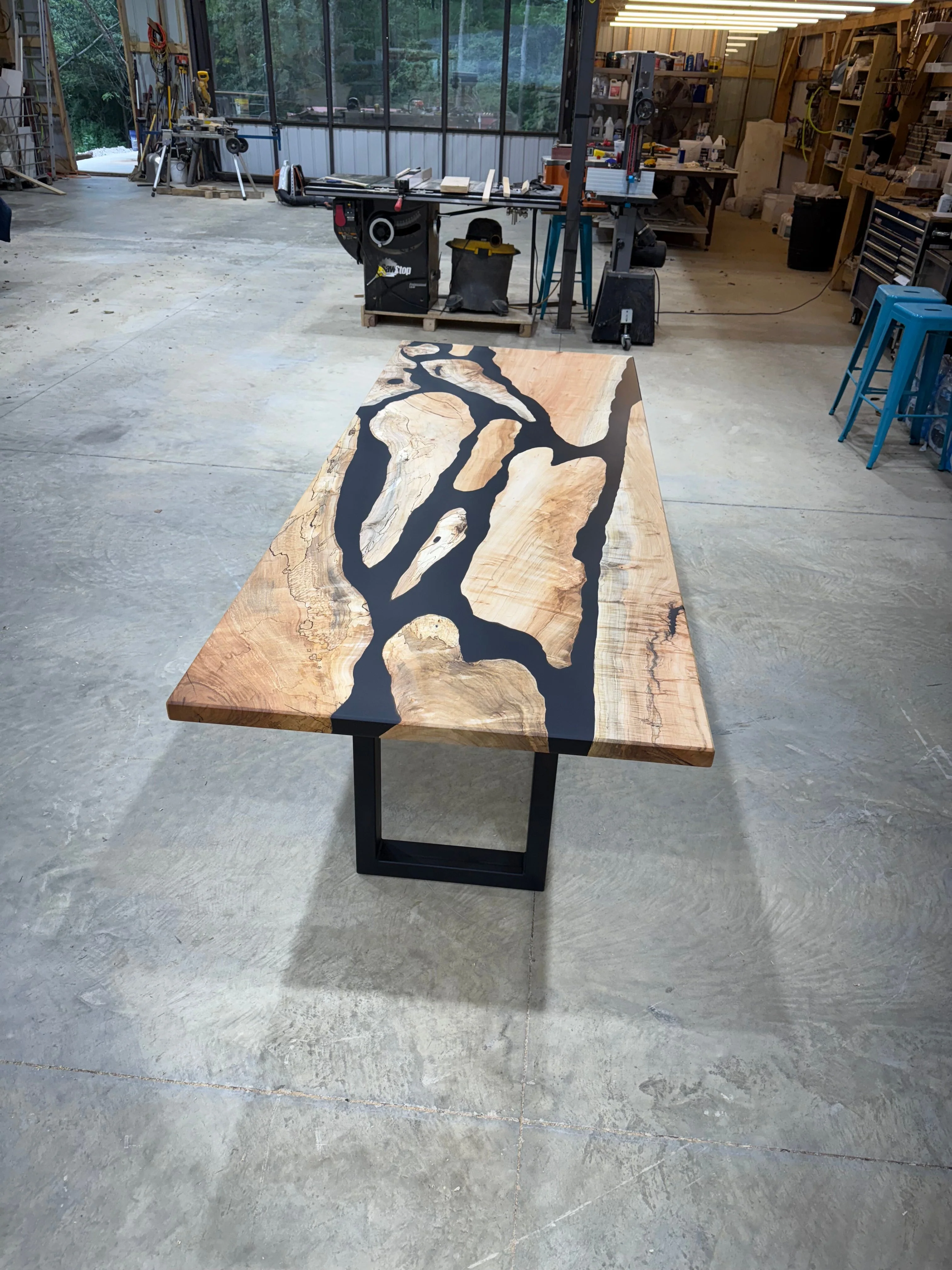 8x3 Maple River Table - Image 5