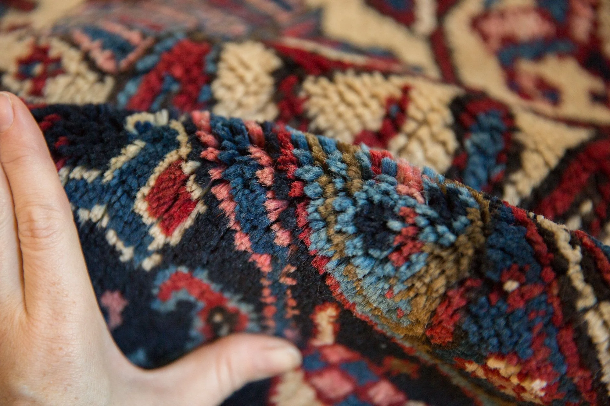9.5x10 Vintage Mehrivan Square Carpet - Image 12