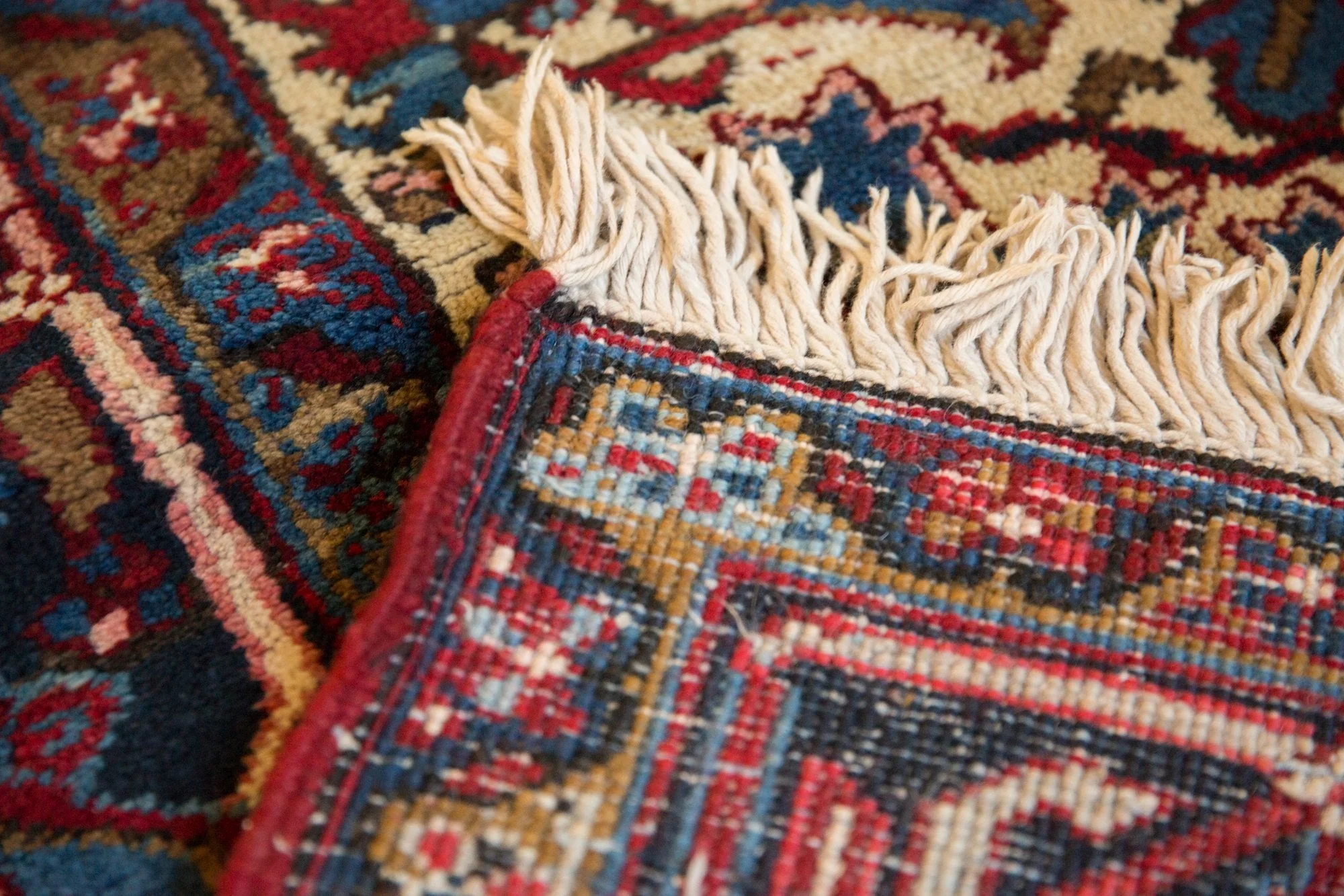 9.5x10 Vintage Mehrivan Square Carpet - Image 13