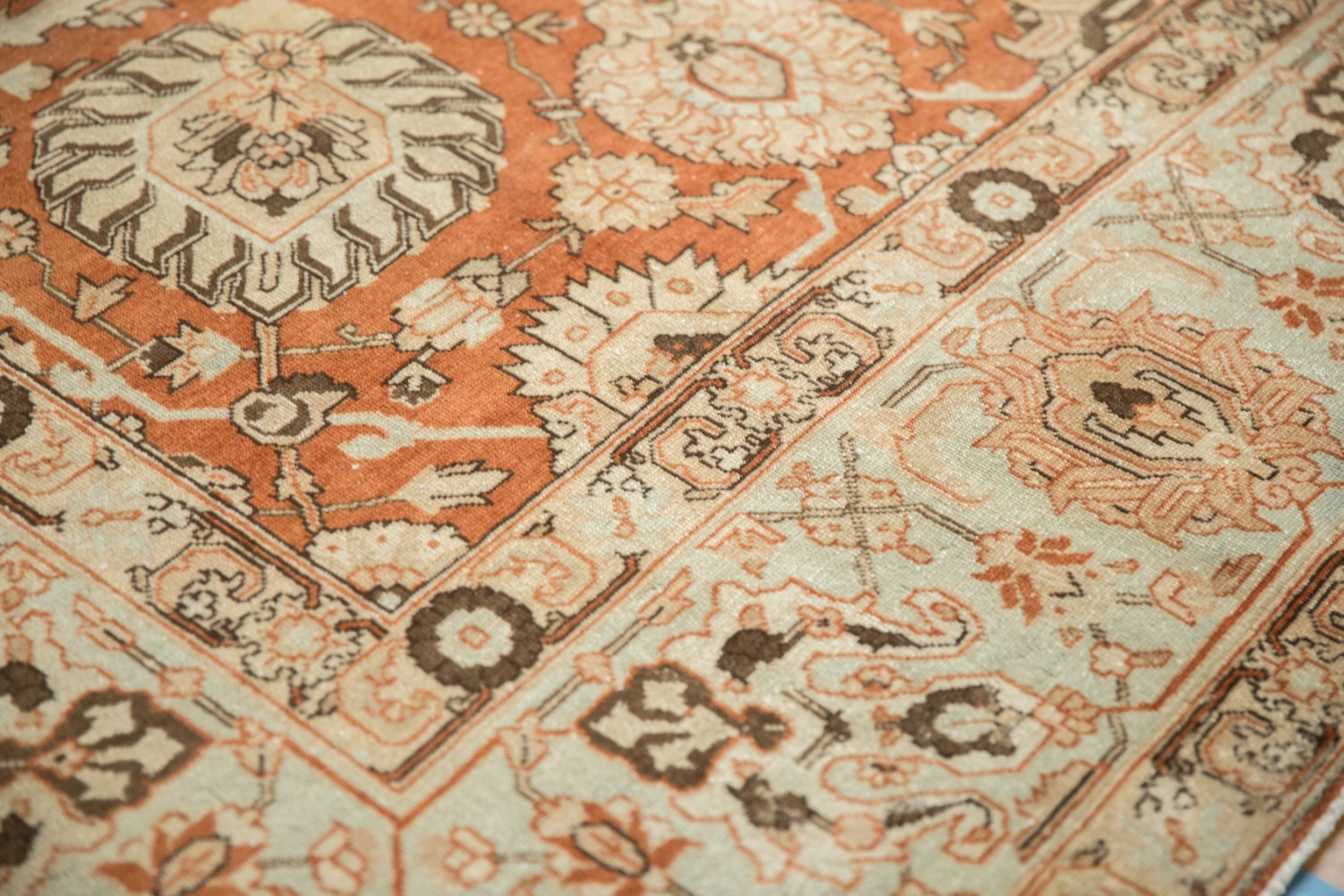 RESERVED 9.5x12.5 Vintage Distressed Tabriz Carpet - Image 5
