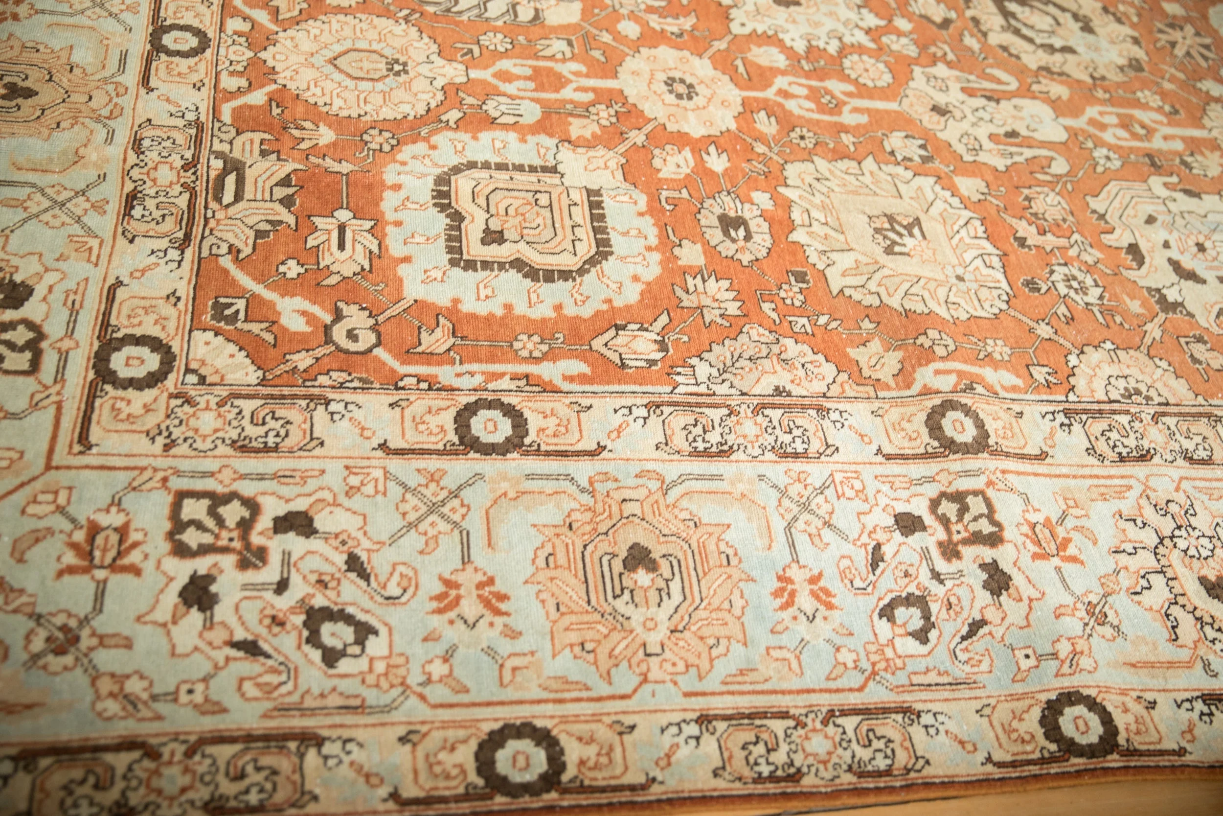 RESERVED 9.5x12.5 Vintage Distressed Tabriz Carpet - Image 6