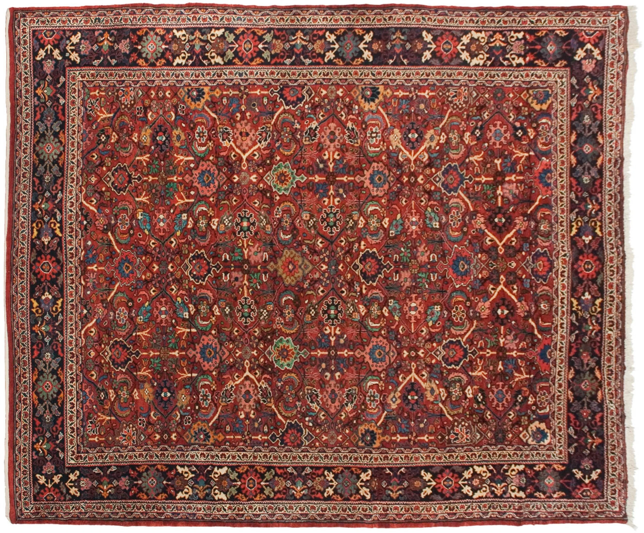 9.5x12.5 Vintage Mahal Carpet - Image 2
