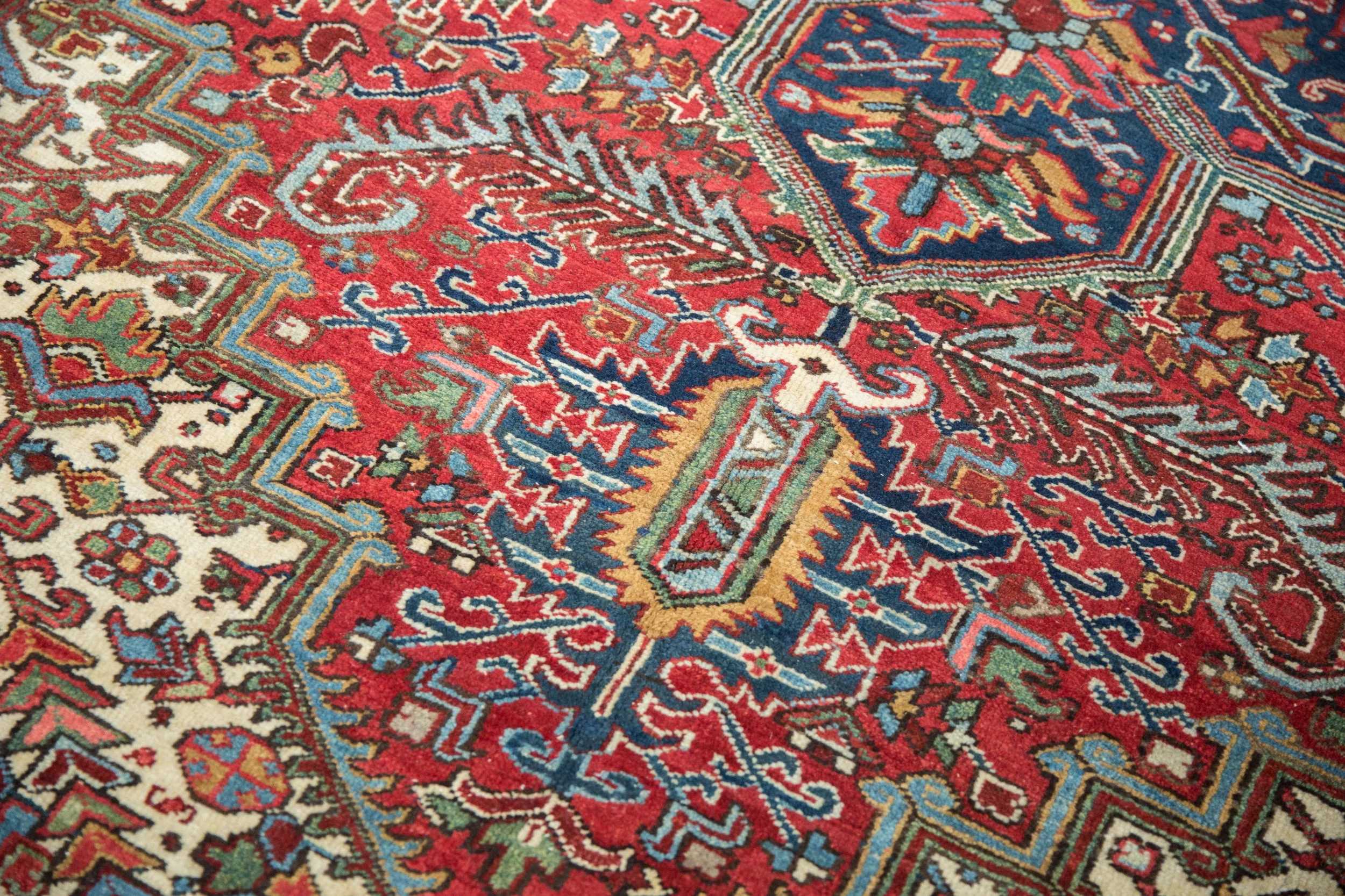 9.5x12.5 Vintage Mehrivan Carpet - Image 12