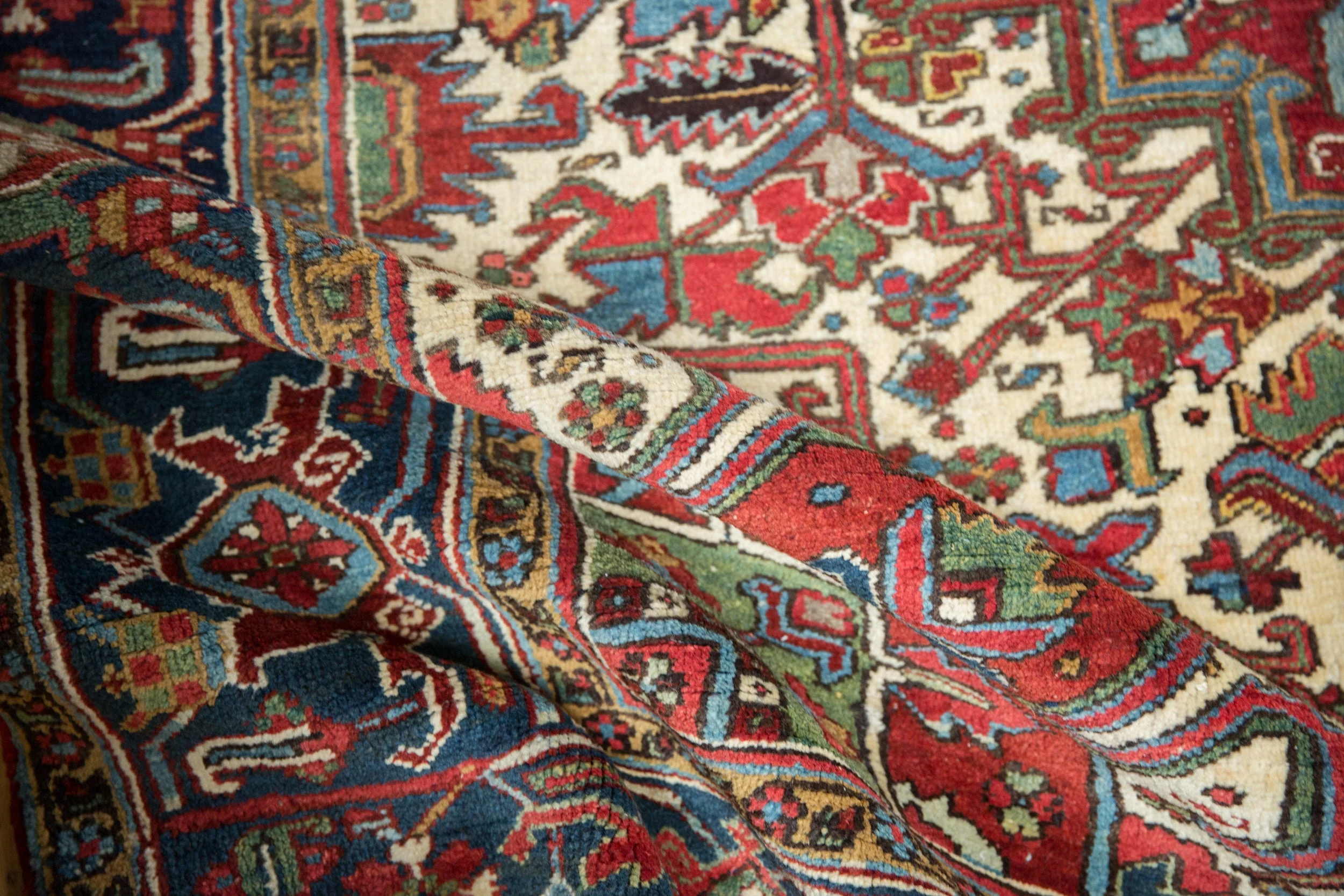 9.5x12.5 Vintage Mehrivan Carpet - Image 14