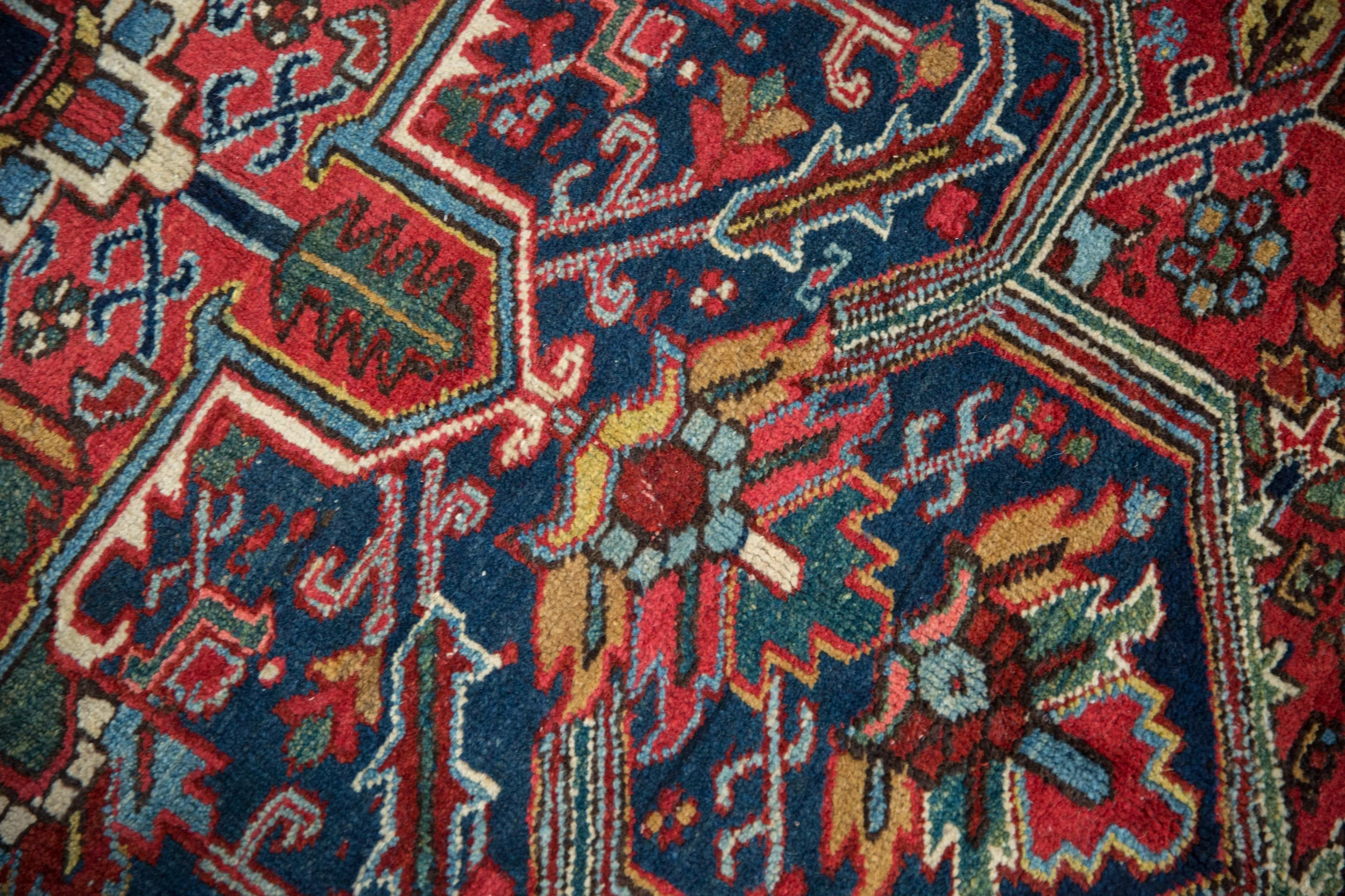 9.5x12.5 Vintage Mehrivan Carpet - Image 16