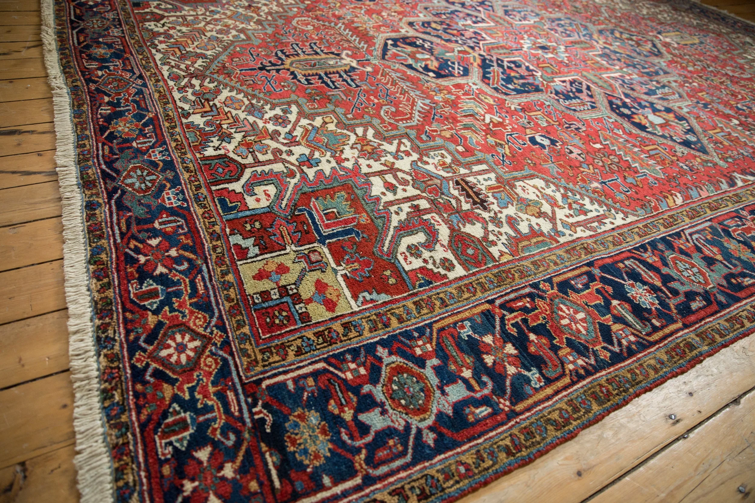 9.5x12.5 Vintage Mehrivan Carpet - Image 3