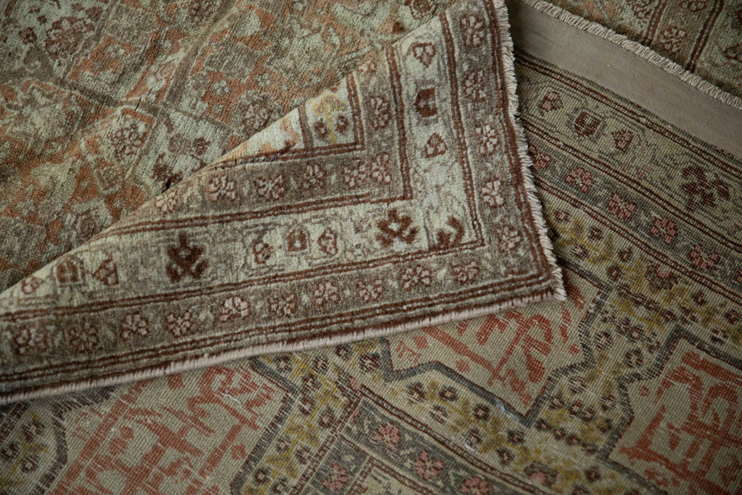 9.5x12 Antique Fine Tabriz Carpet - Image 14