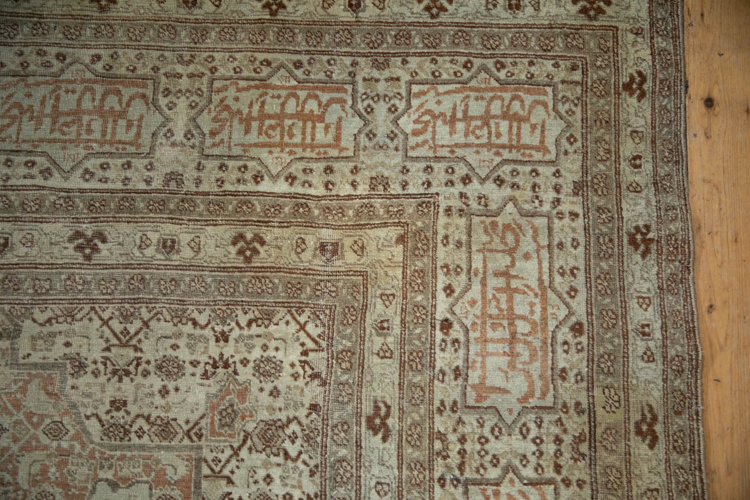9.5x12 Antique Fine Tabriz Carpet - Image 4