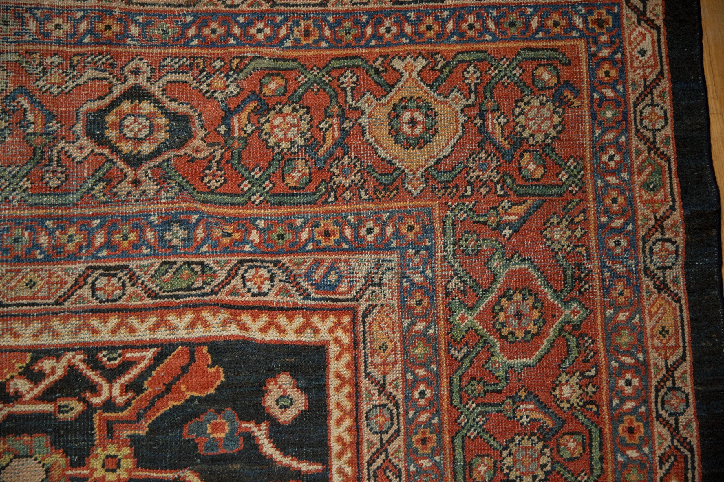 9.5x12 Vintage Mahal Carpet - Image 3