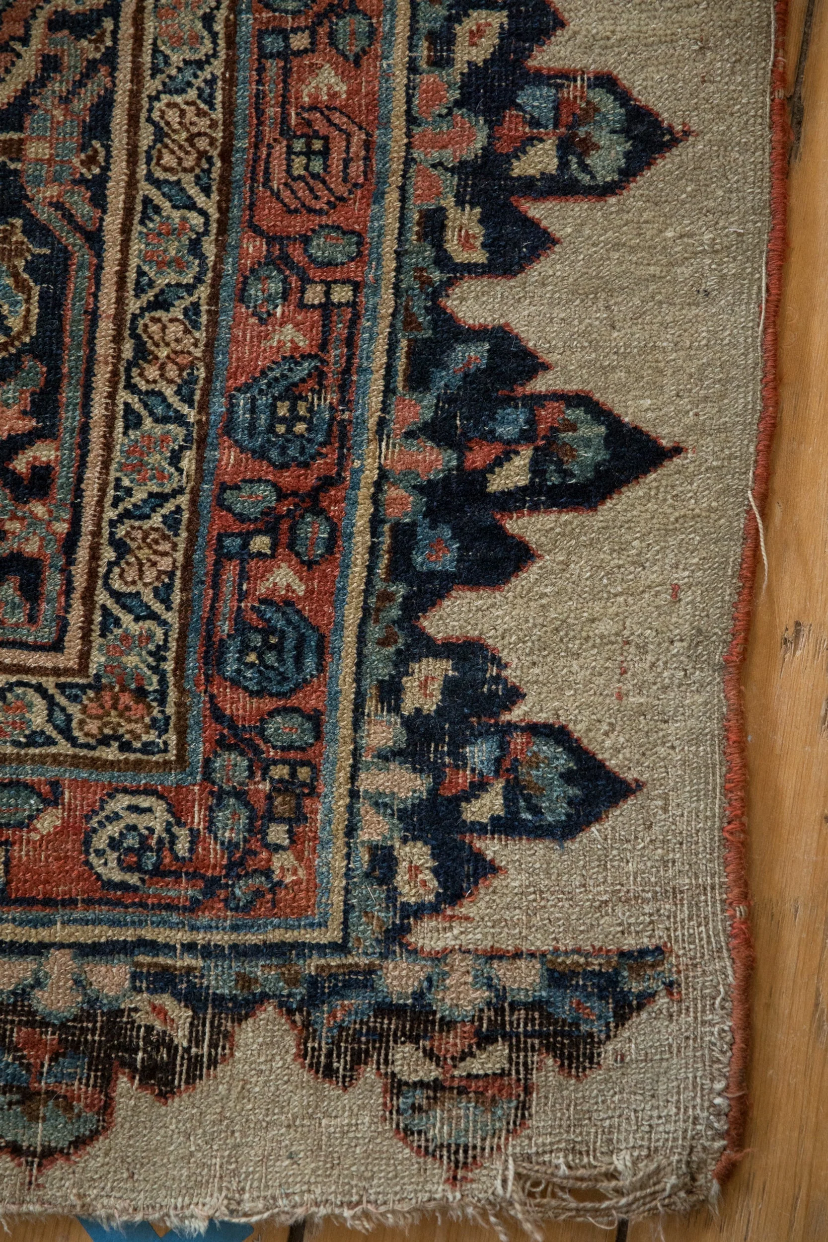 9.5x15 Antique Halvaie Bijar Carpet - Image 13