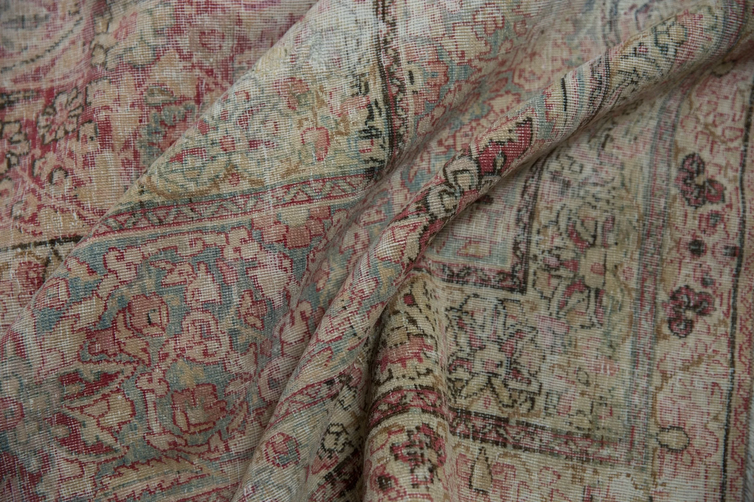 9.5x18.5 Antique Distressed Kermanshah Carpet - Image 18