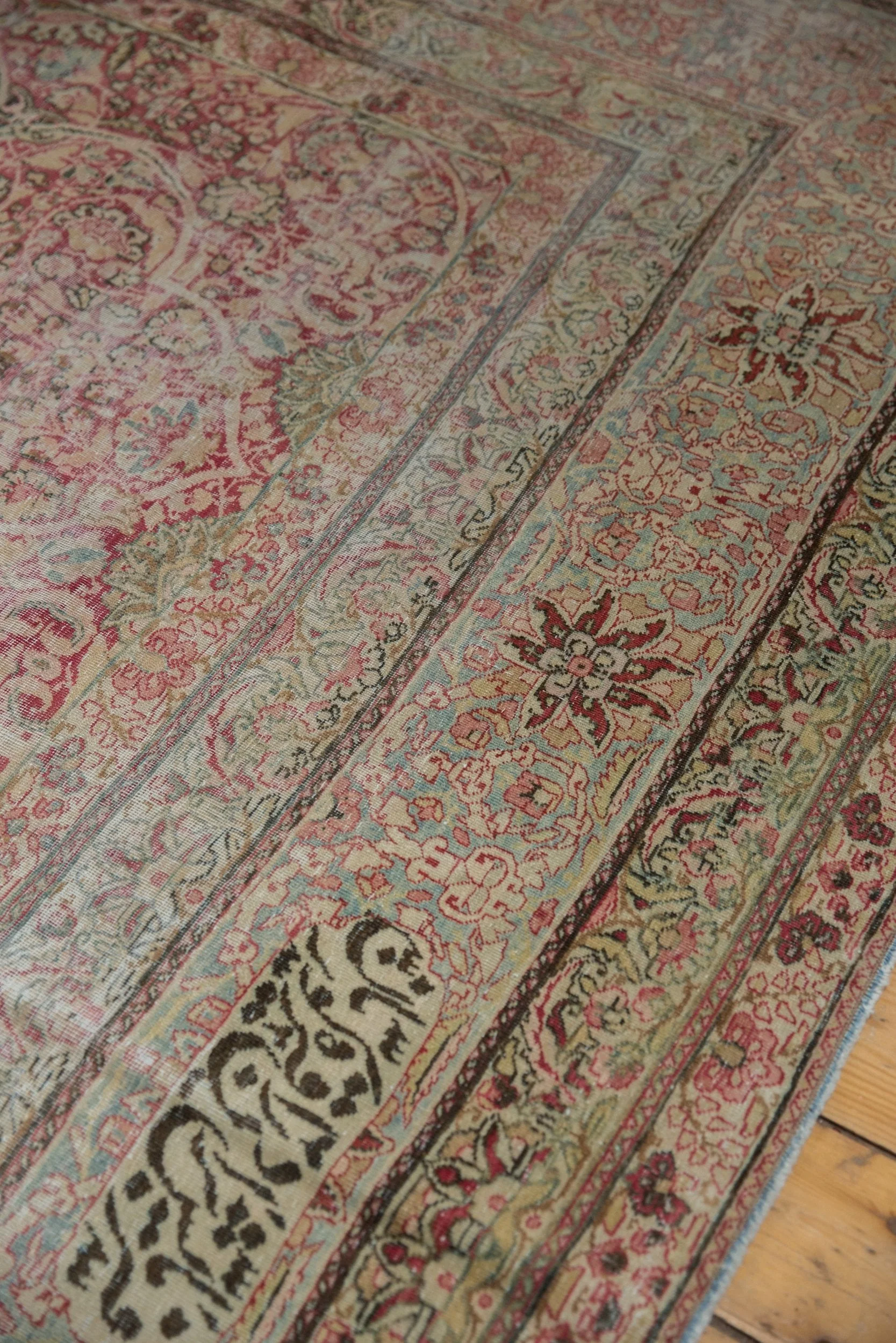 9.5x18.5 Antique Distressed Kermanshah Carpet - Image 20