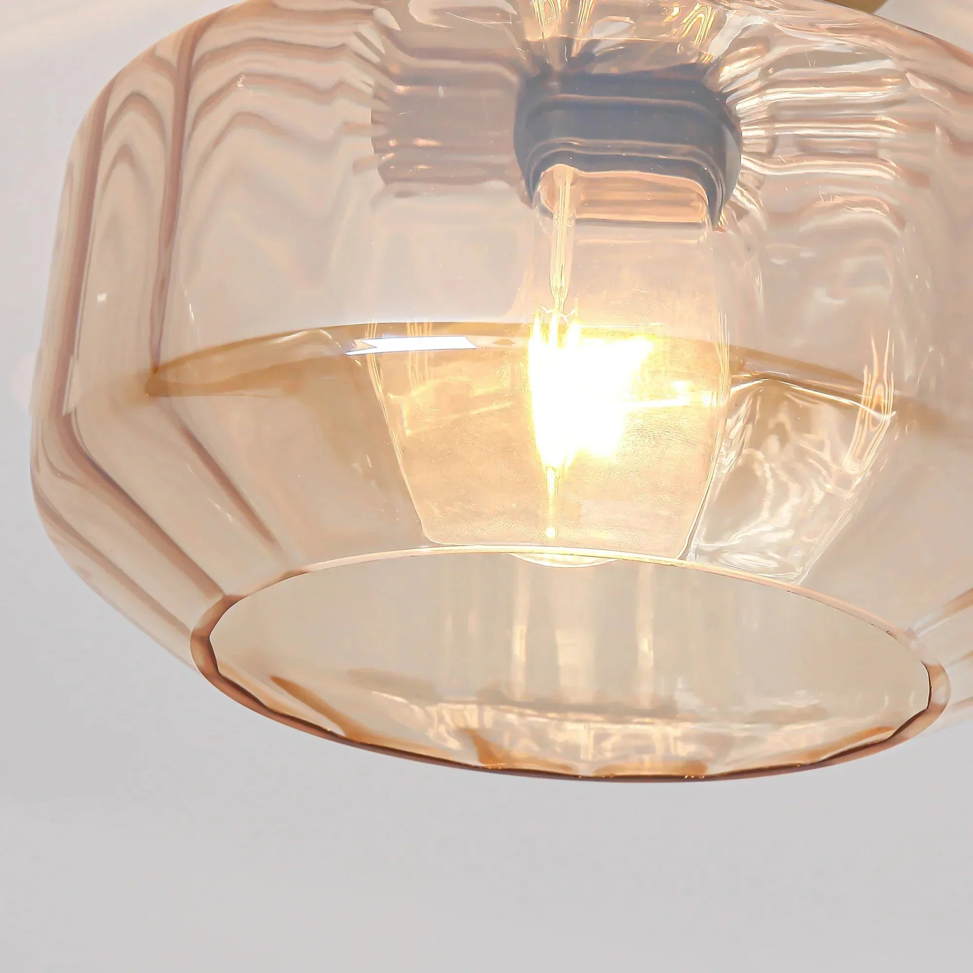 9 Inch Gerald 1-Light Semi-Flush Mount Ceiling Light - Image 9