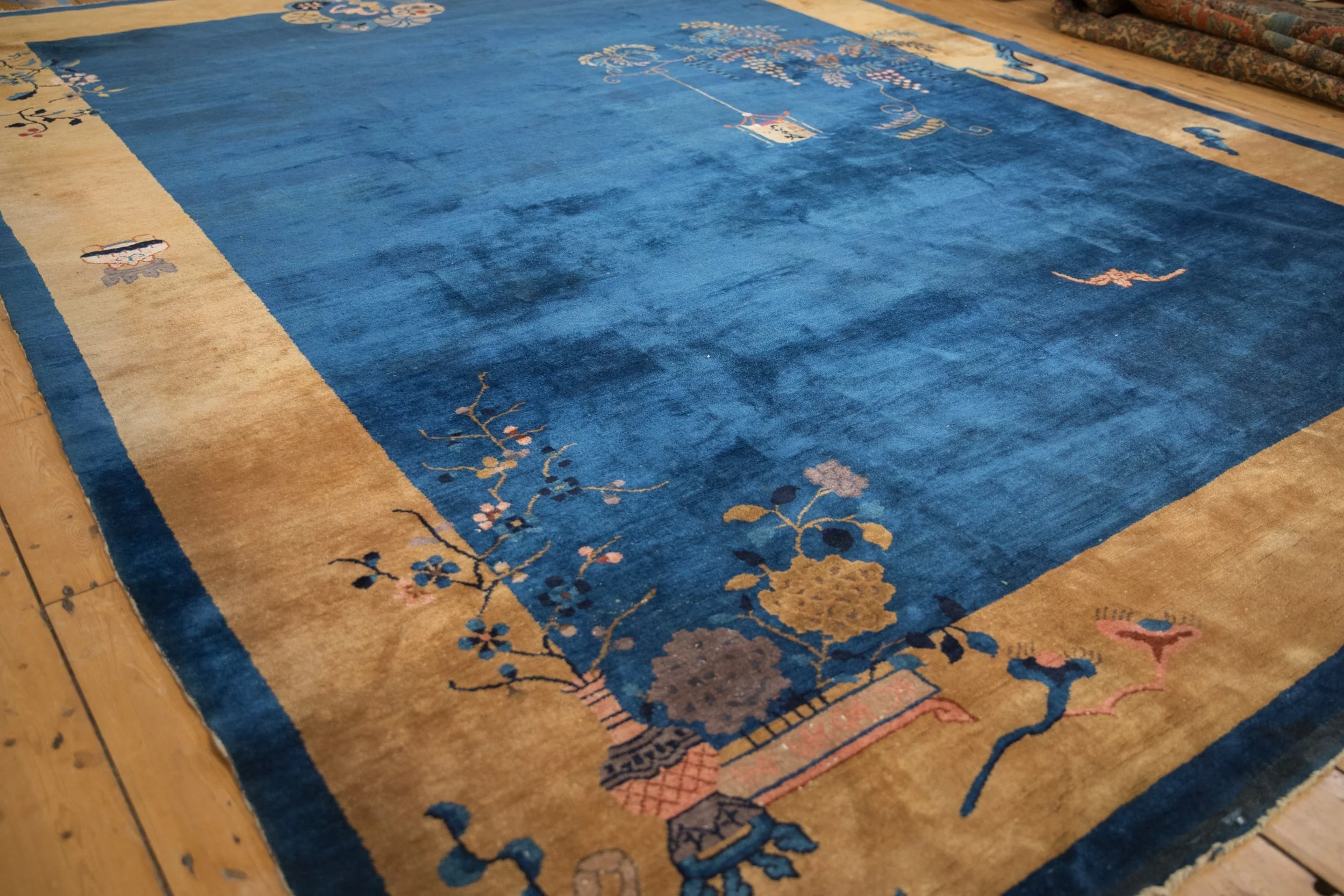 9x11.5 Antique Peking Carpet - Image 5